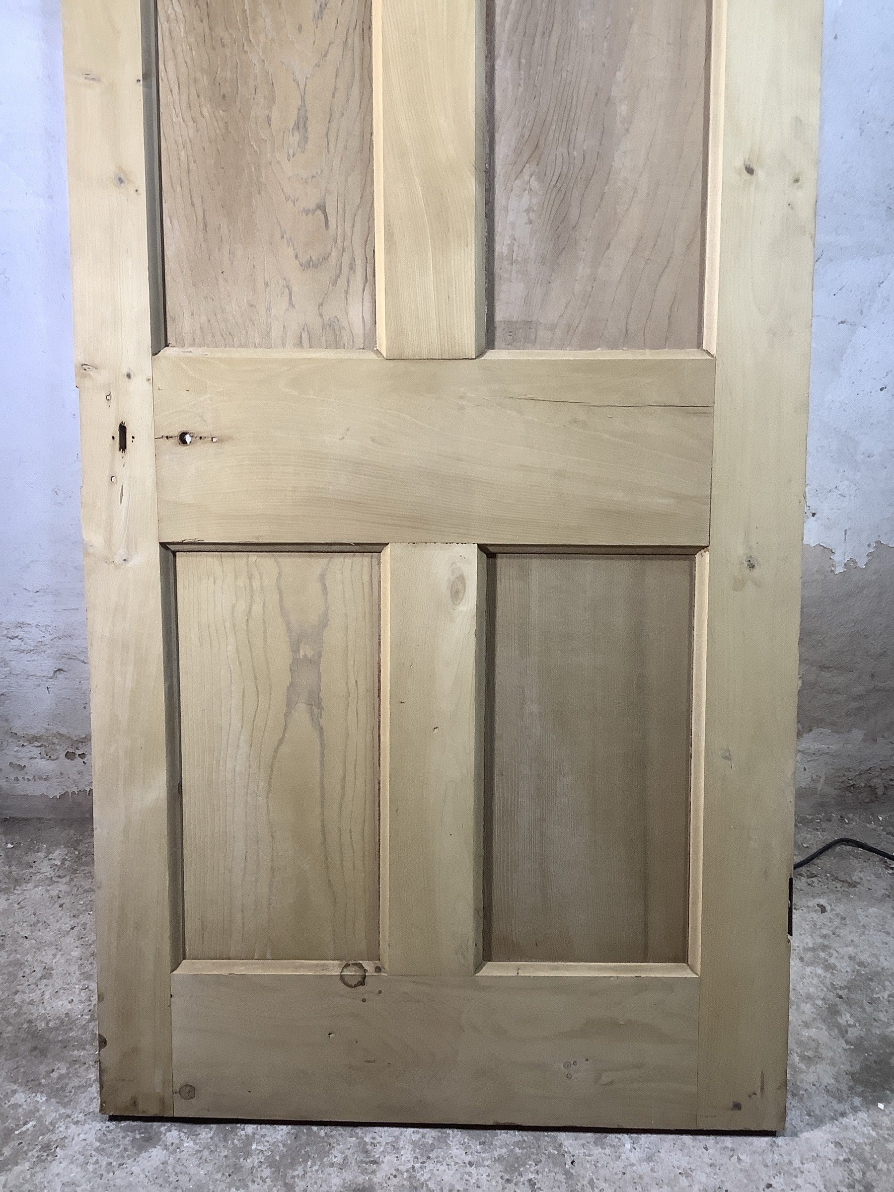 3rd Pic Old Internal Stripped  Pine Reclaimed Door