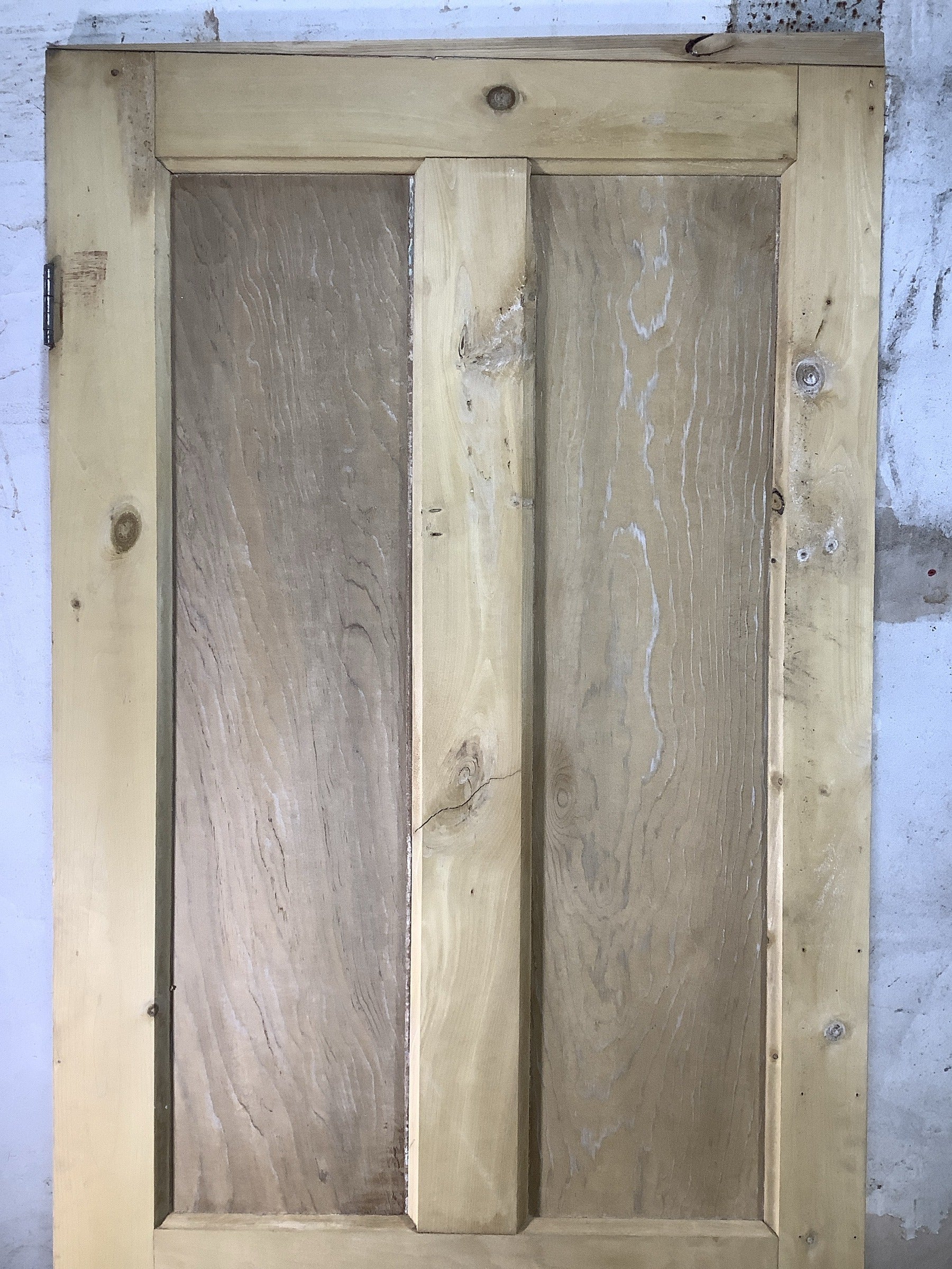 8th Pic Old Internal Stripped  Pine Reclaimed Door