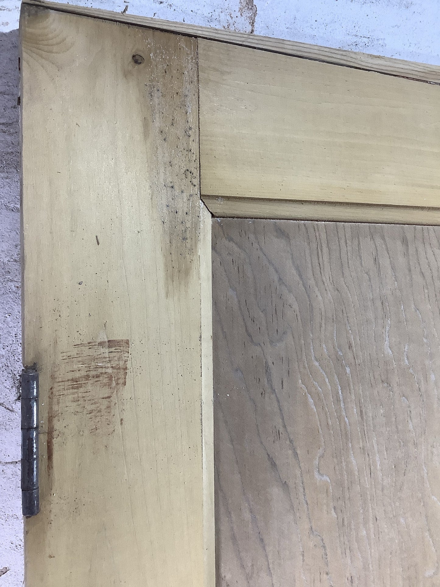 12th Pic Old Internal Stripped  Pine Reclaimed Door
