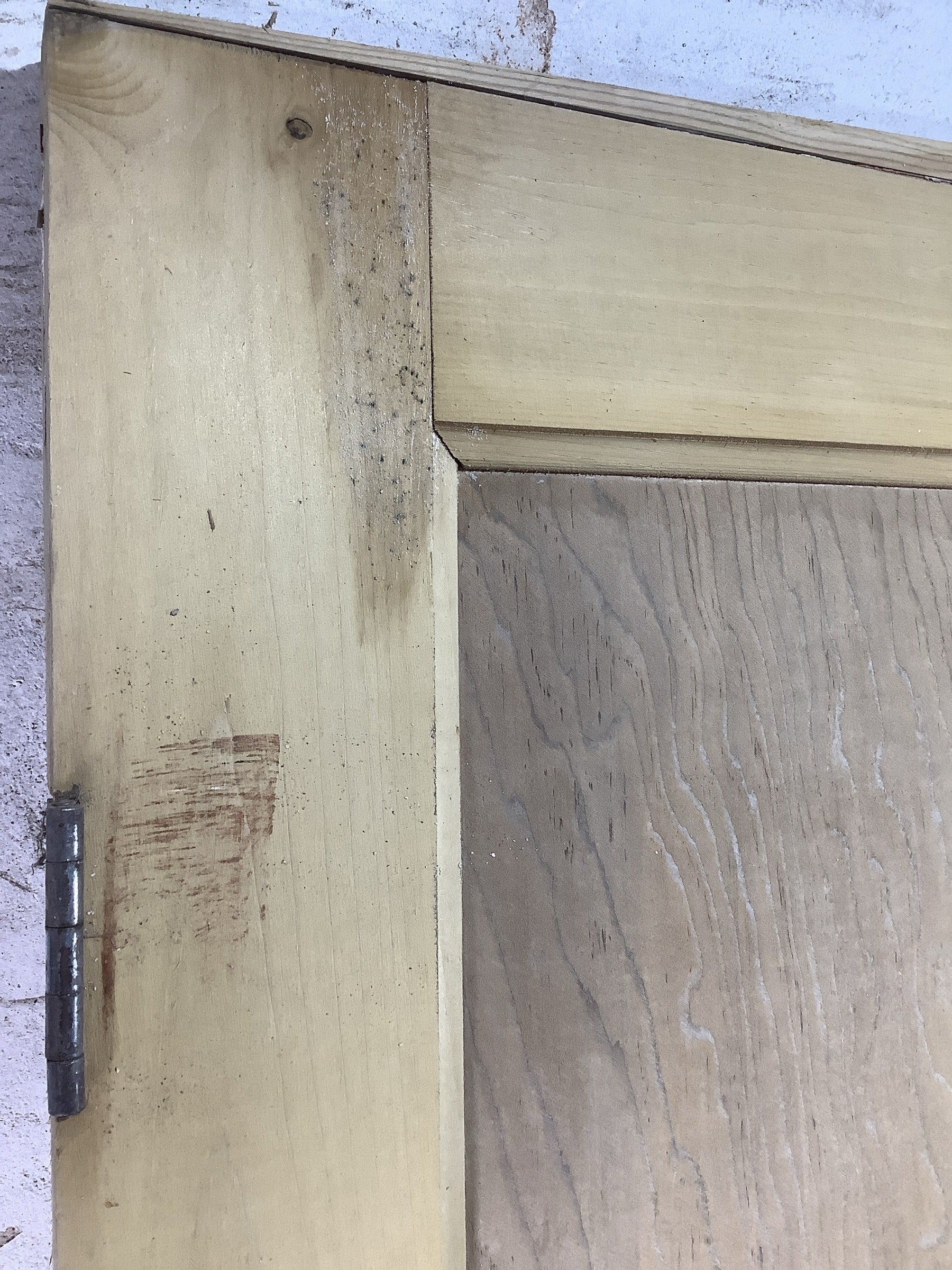 12th Pic Old Internal Stripped  Pine Reclaimed Door