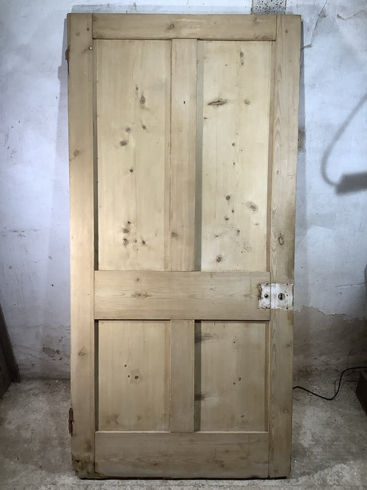 Main Picture Victorian Internal Stripped  Pine Reclaimed Door