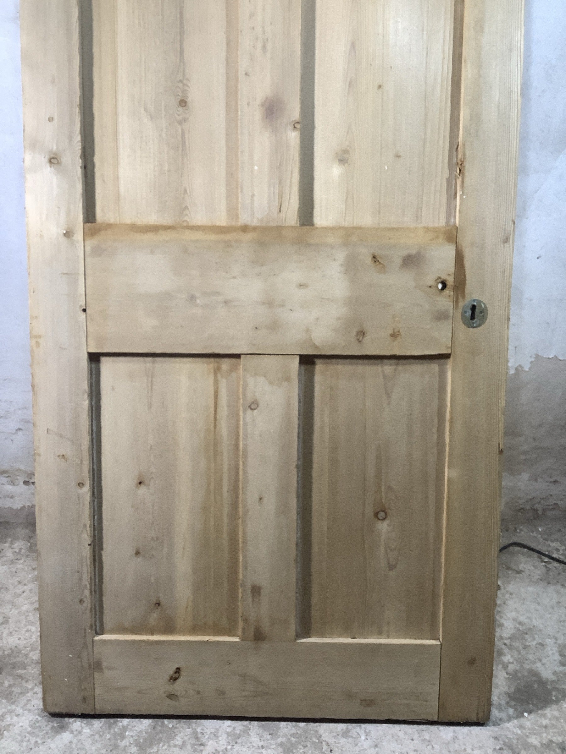 3rd Pic Victorian Internal Stripped  Pine Reclaimed Door