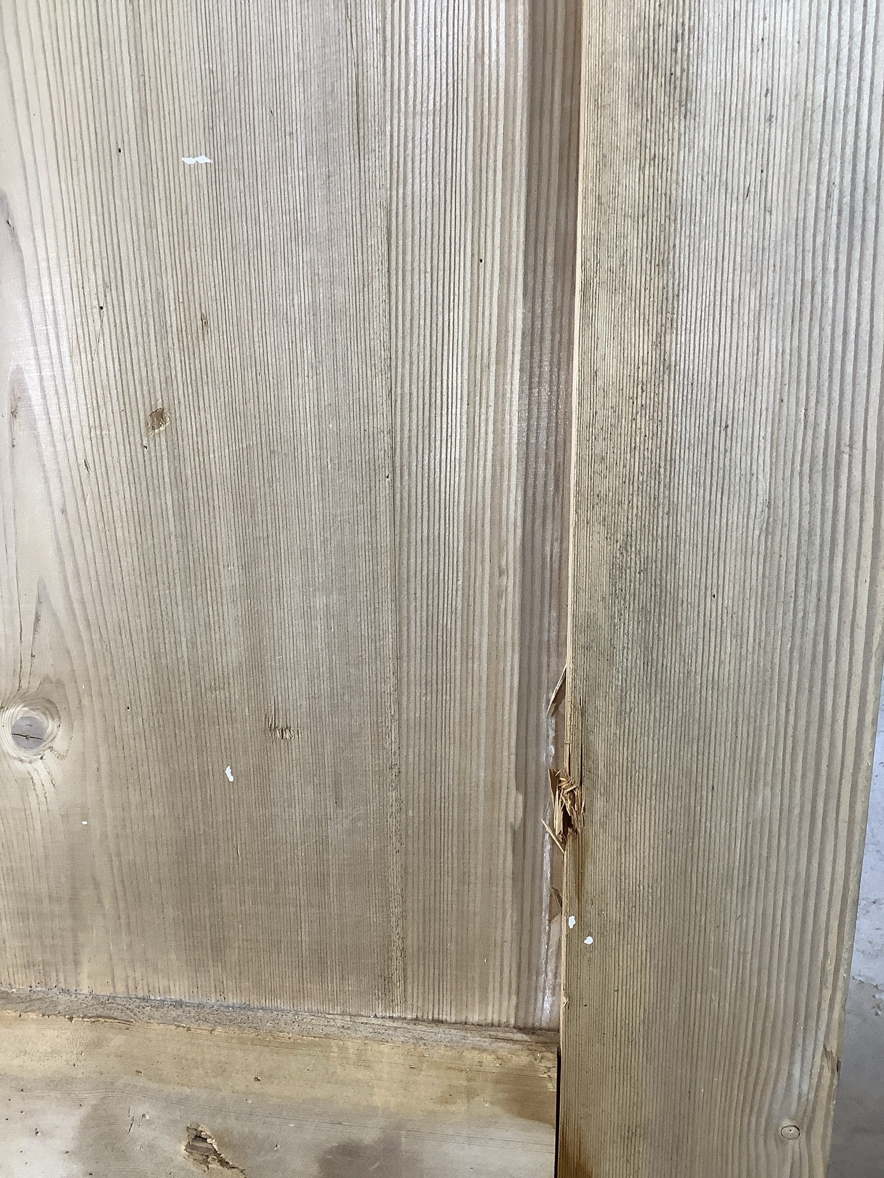 4th Pic Victorian Internal Stripped  Pine Reclaimed Door