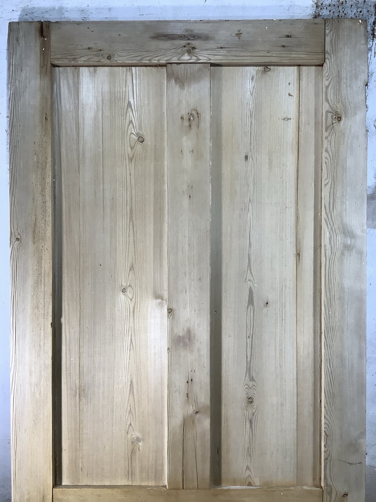 8th Pic Victorian Internal Stripped  Pine Reclaimed Door