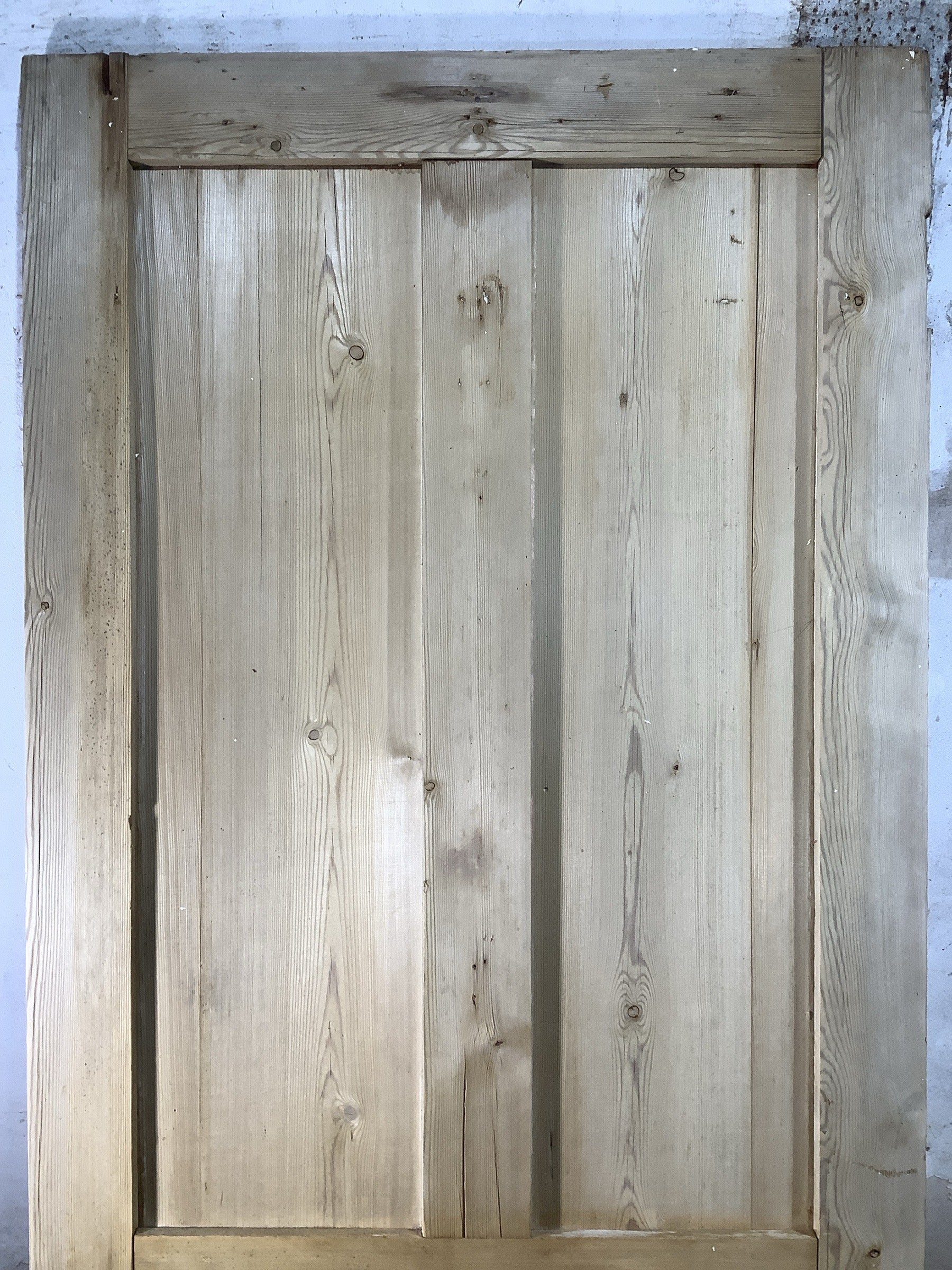8th Pic Victorian Internal Stripped  Pine Reclaimed Door