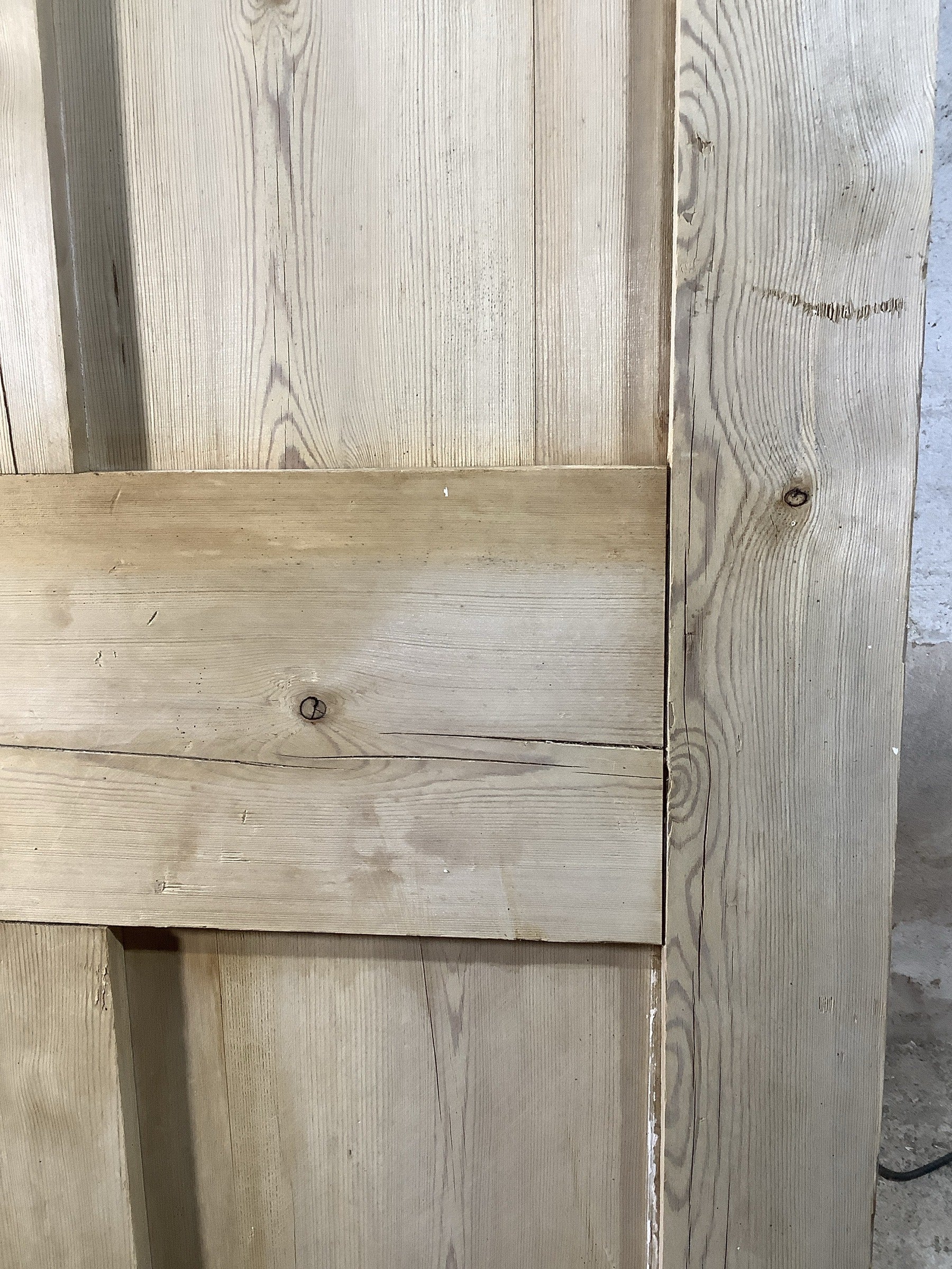 12th Pic Victorian Internal Stripped  Pine Reclaimed Door