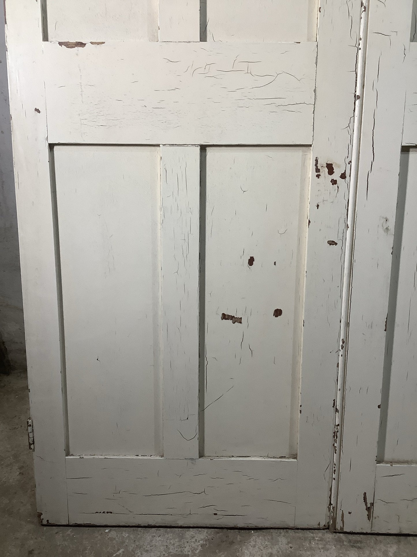 3rd Pic Victorian Internal Painted  Pine Reclaimed Door