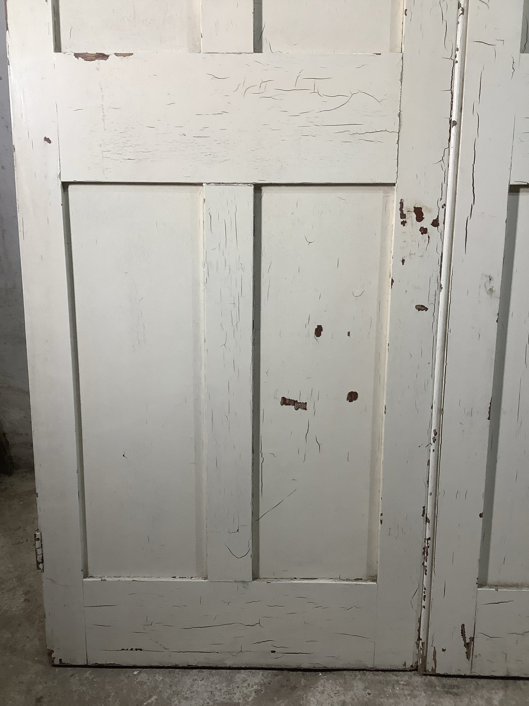 3rd Pic Victorian Internal Painted  Pine Reclaimed Door