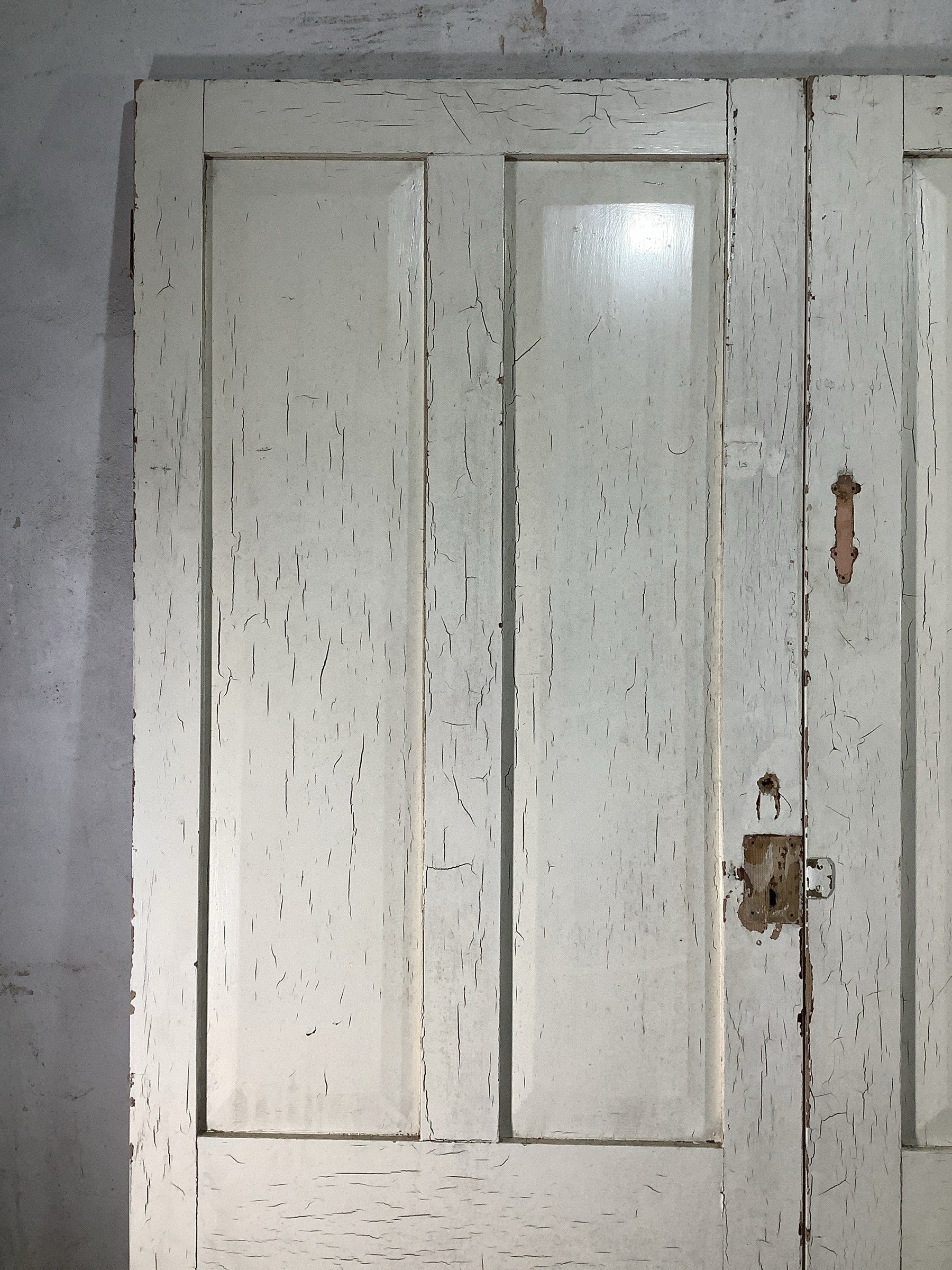 8th Pic Victorian Internal Painted  Pine Reclaimed Door