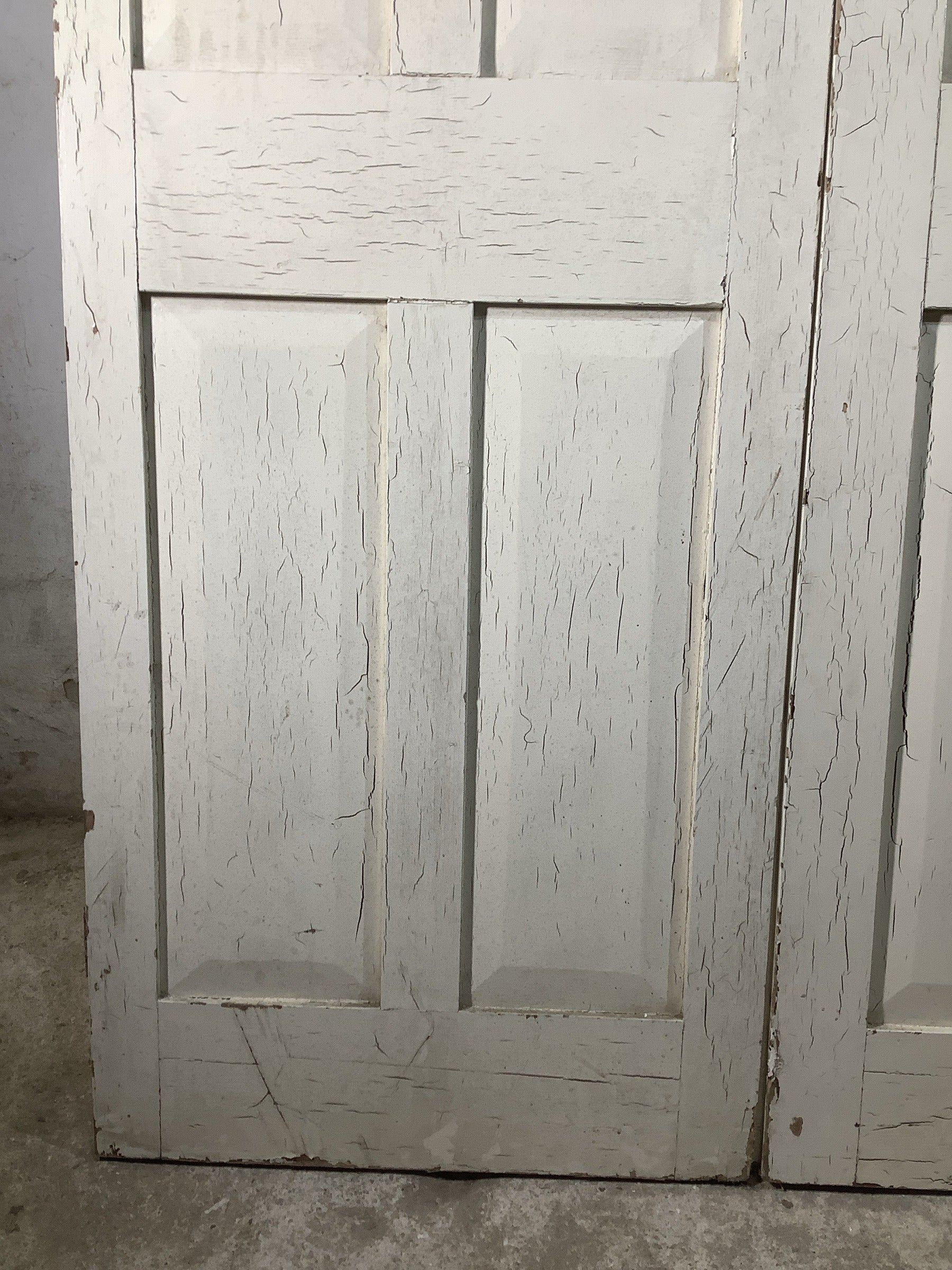 9th Pic Victorian Internal Painted  Pine Reclaimed Door