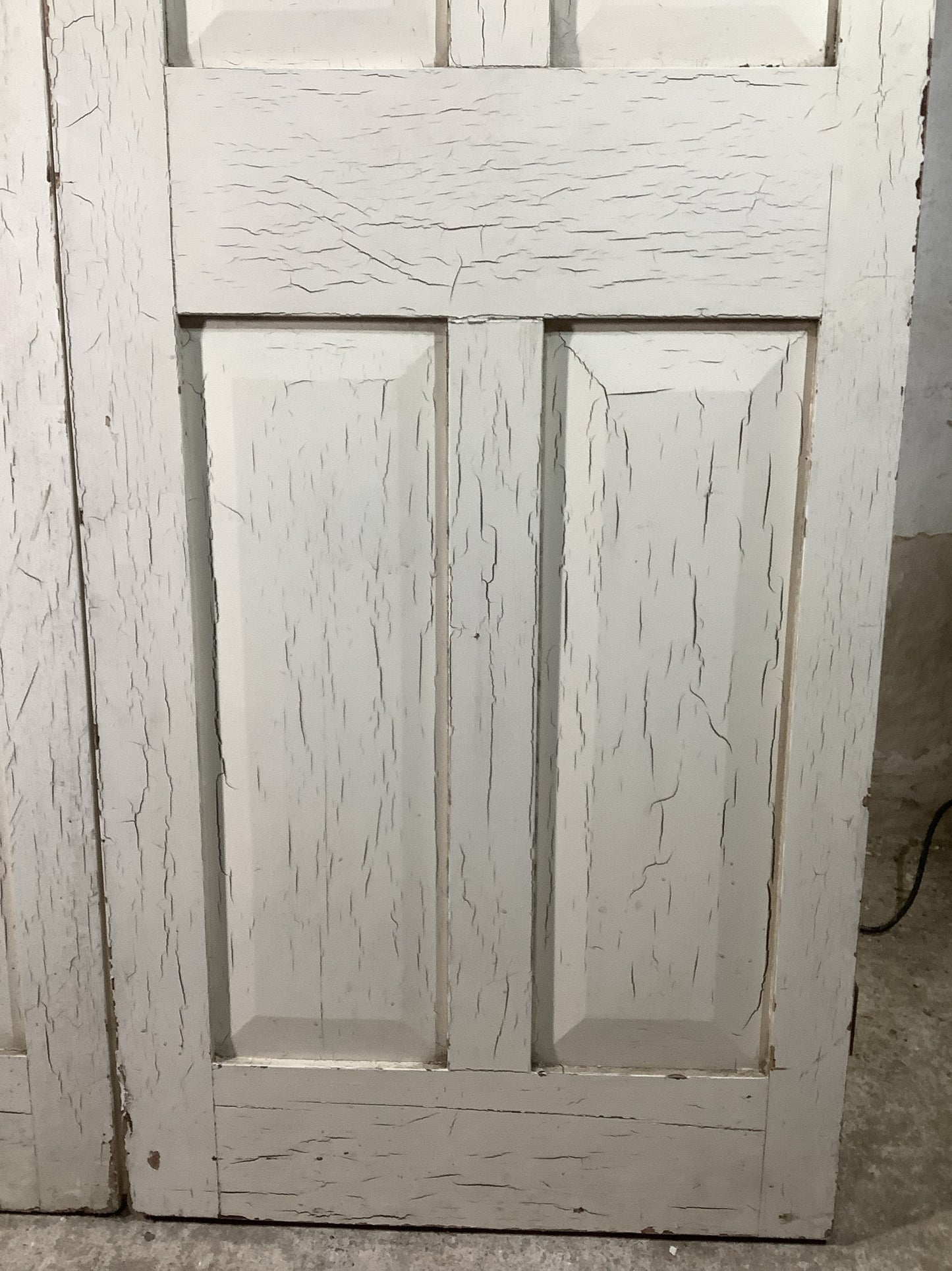 11th Pic Victorian Internal Painted  Pine Reclaimed Door