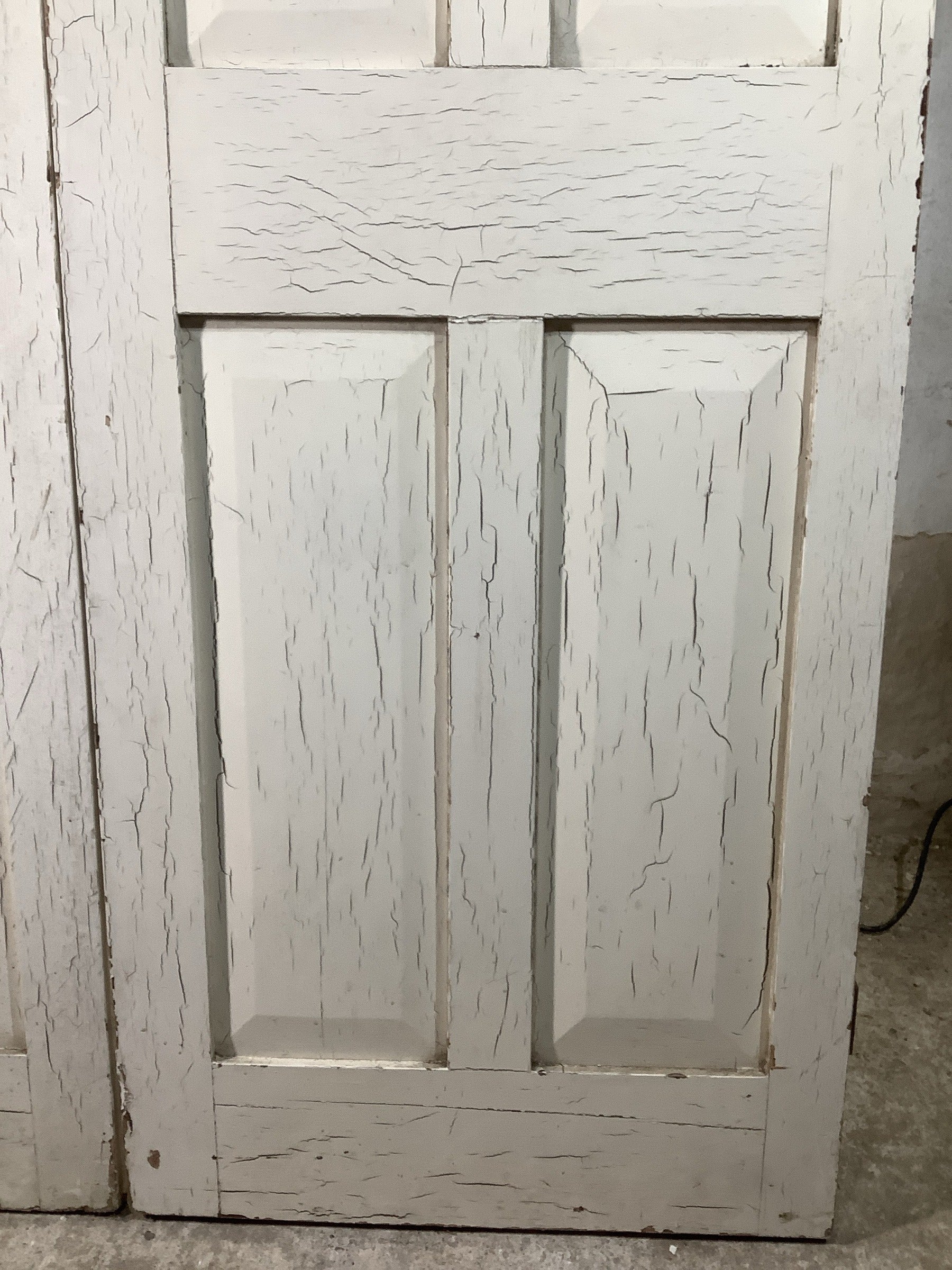 11th Pic Victorian Internal Painted  Pine Reclaimed Door