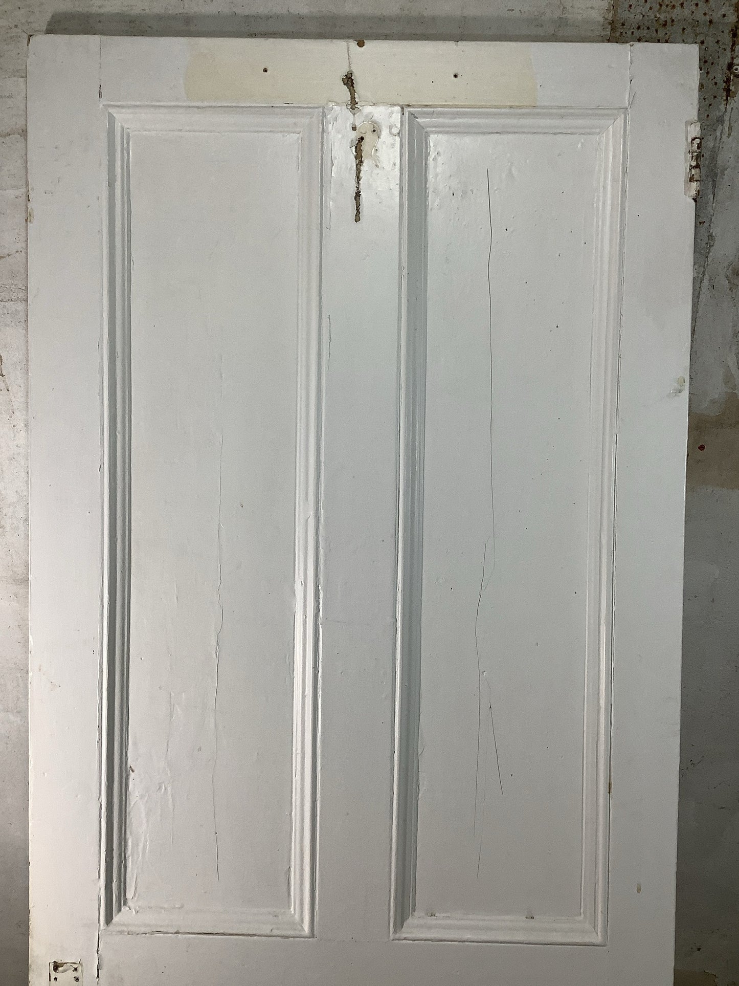 9th Pic Victorian Internal Painted  Pine Reclaimed Door