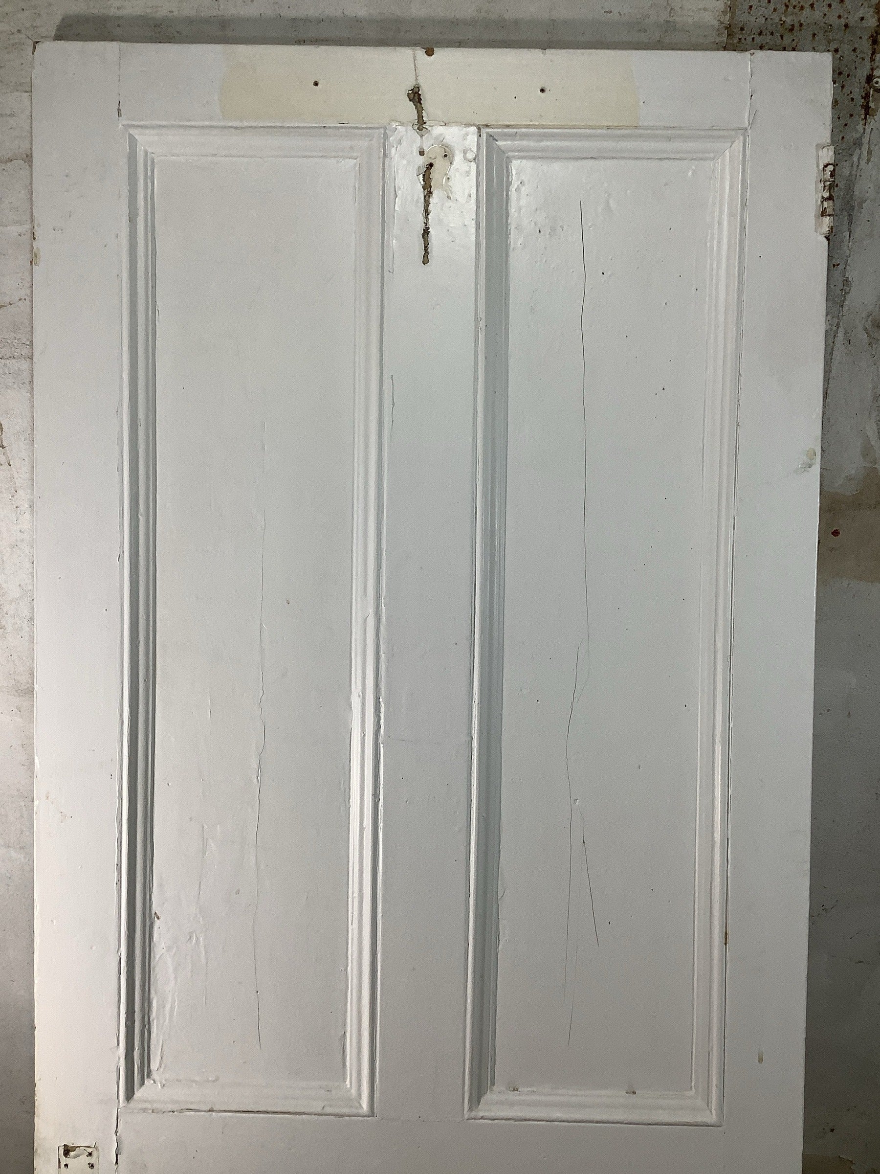 9th Pic Victorian Internal Painted  Pine Reclaimed Door