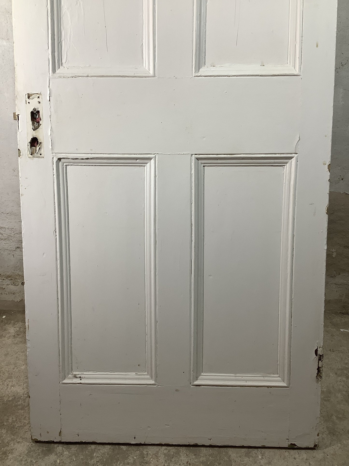 10th Pic Victorian Internal Painted  Pine Reclaimed Door