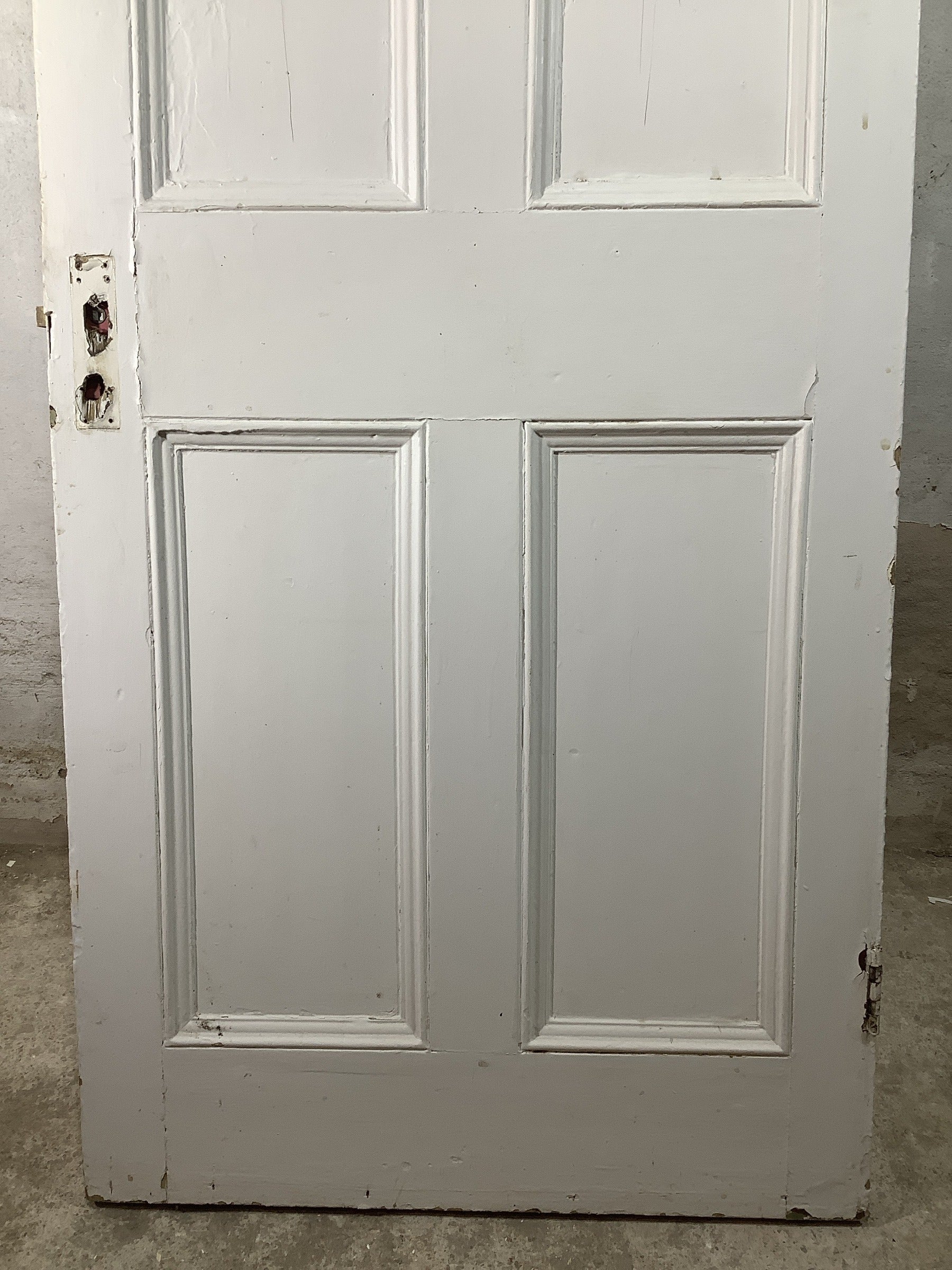 10th Pic Victorian Internal Painted  Pine Reclaimed Door