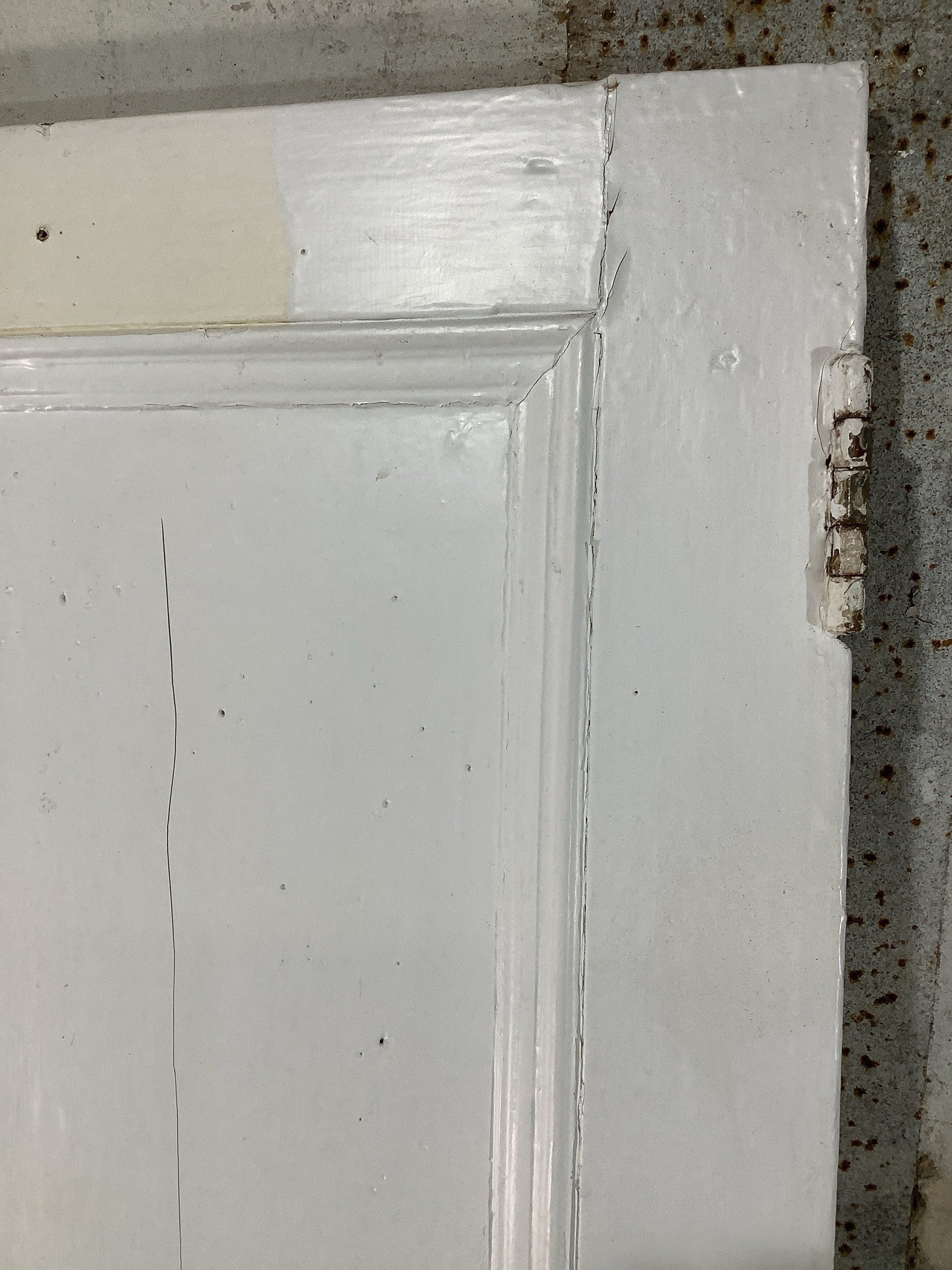 12th Pic Victorian Internal Painted  Pine Reclaimed Door