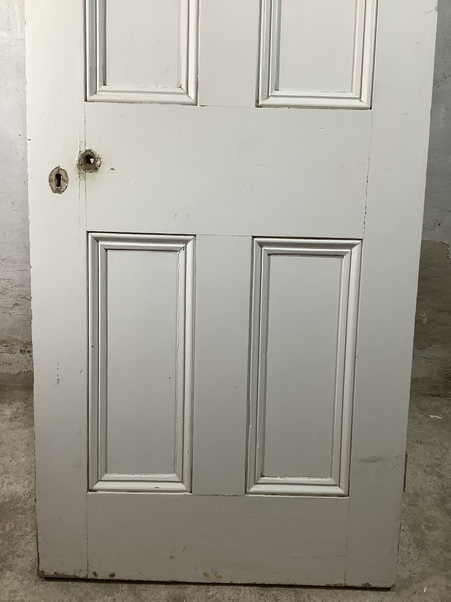 3rd Pic Victorian Internal Painted  Pine Reclaimed Door