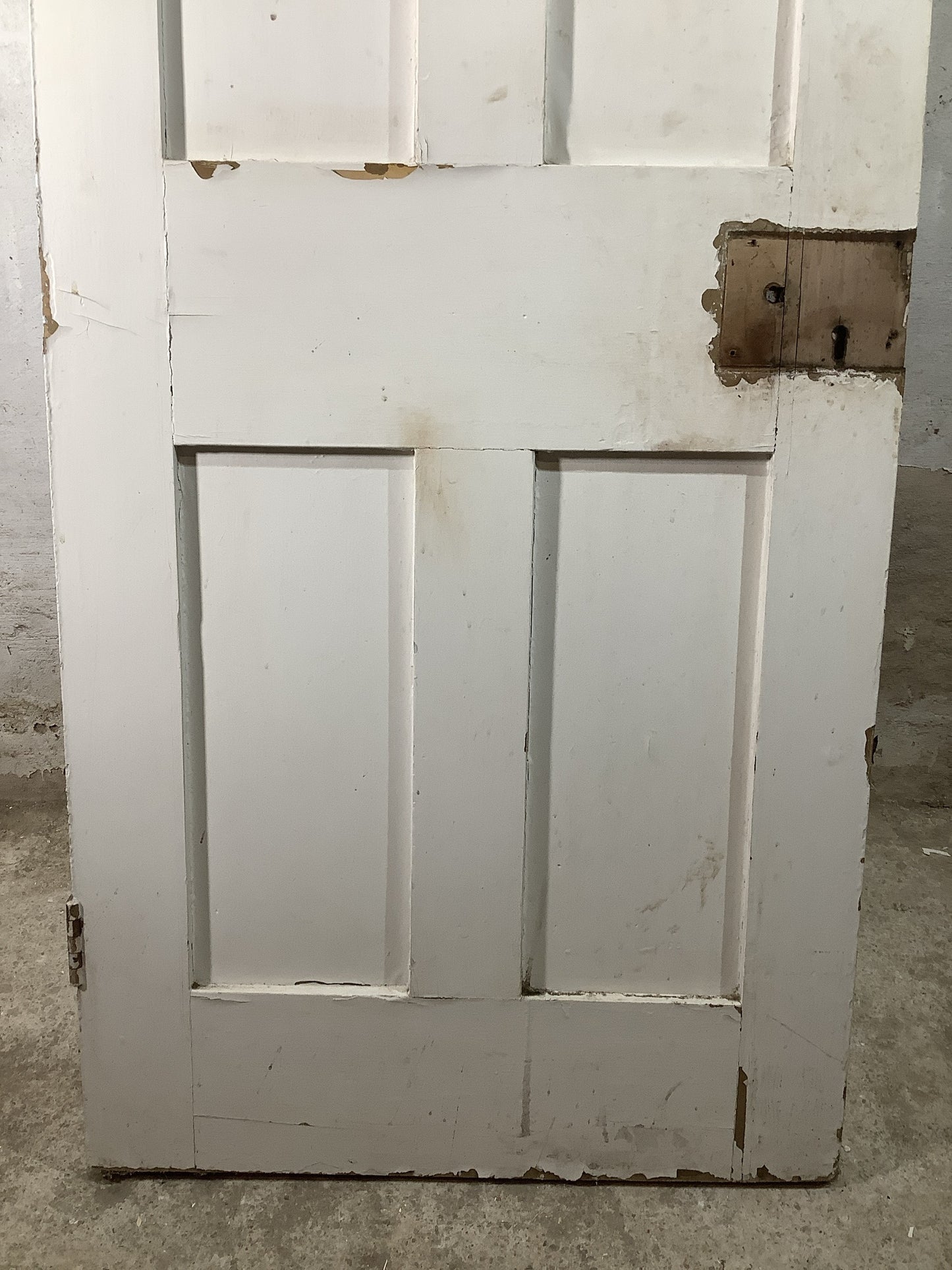 9th Pic Victorian Internal Painted  Pine Reclaimed Door