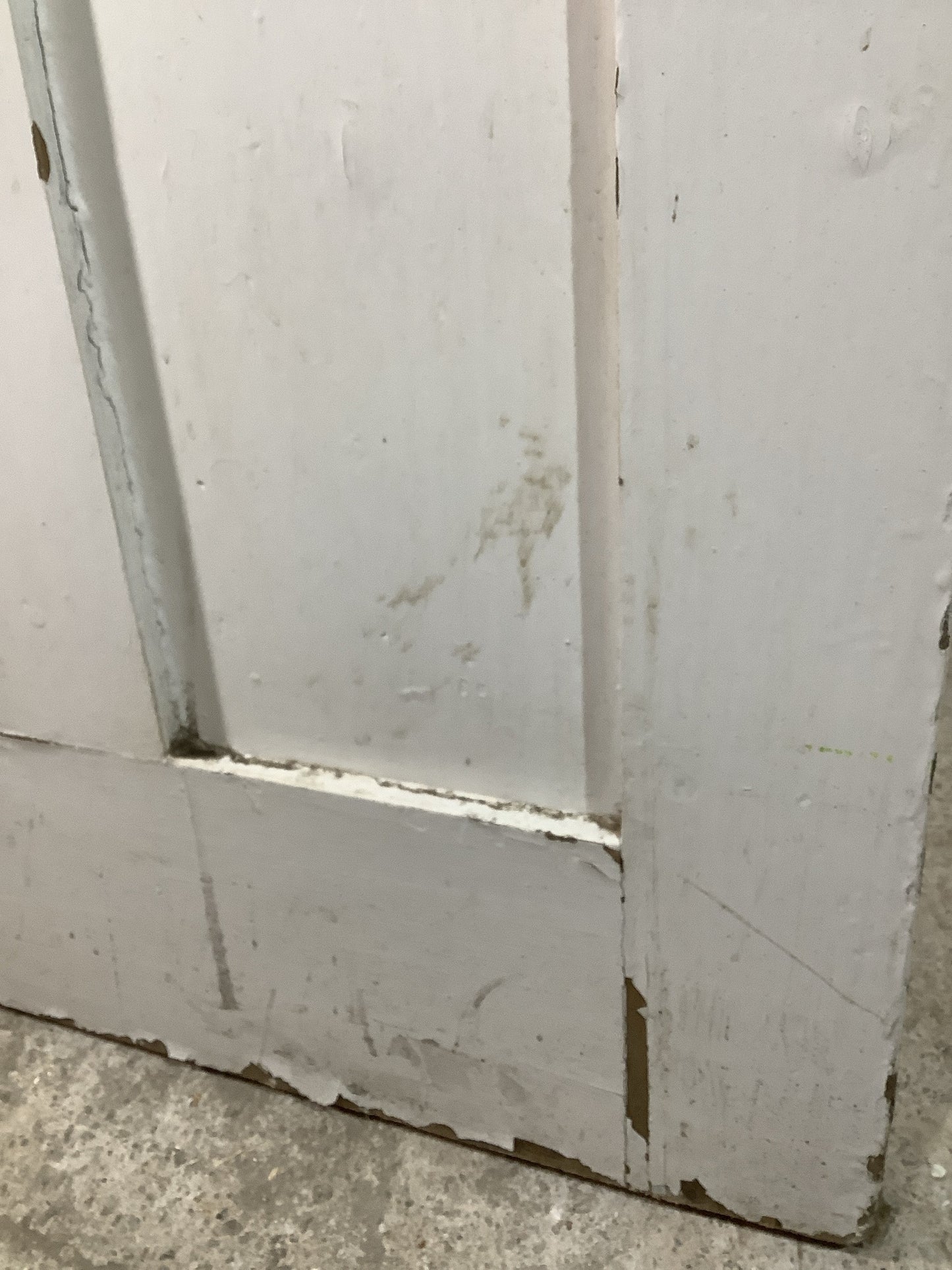 12th Pic Victorian Internal Painted  Pine Reclaimed Door