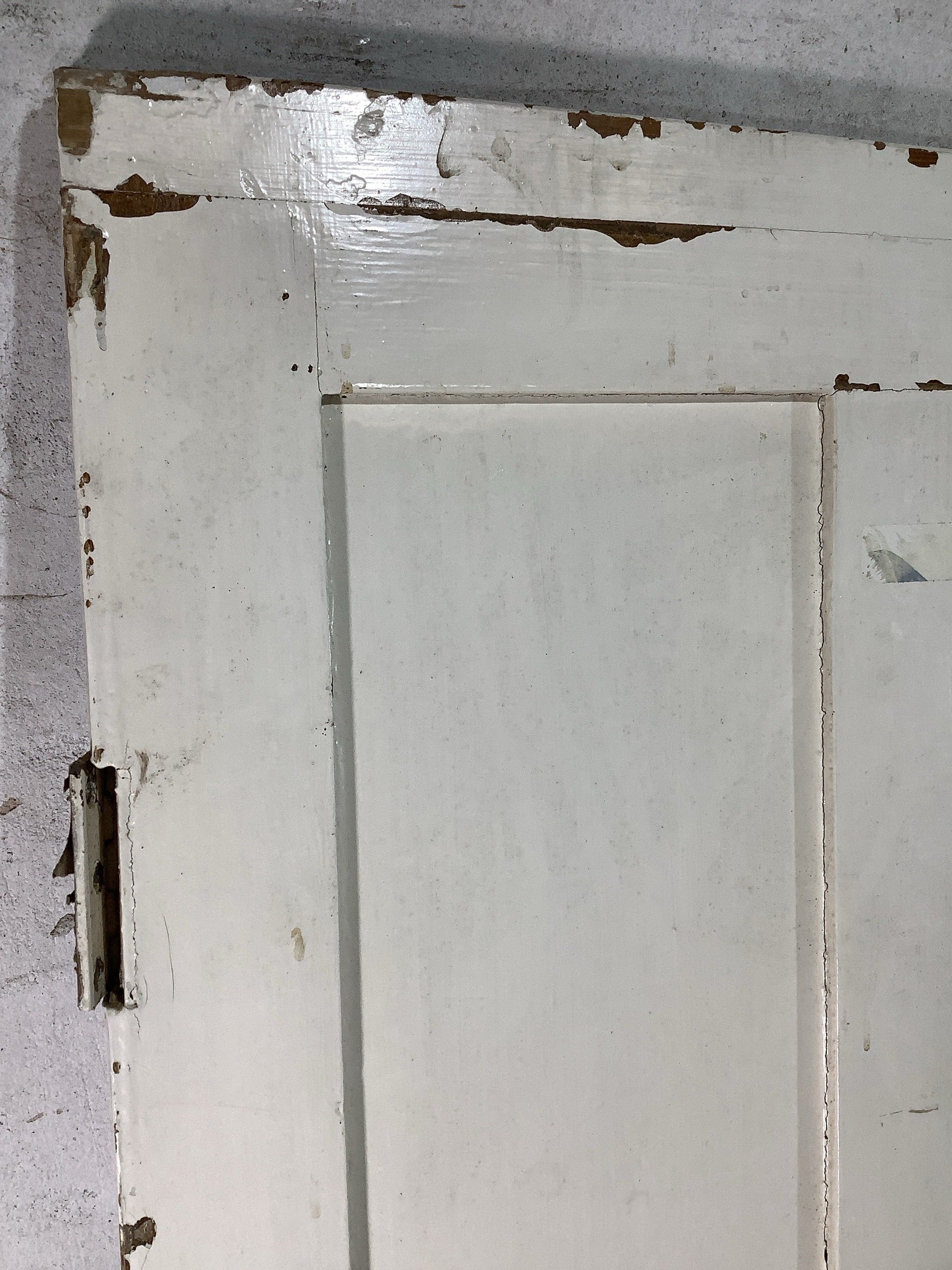 10th Pic Victorian Internal Painted  Pine Reclaimed Door