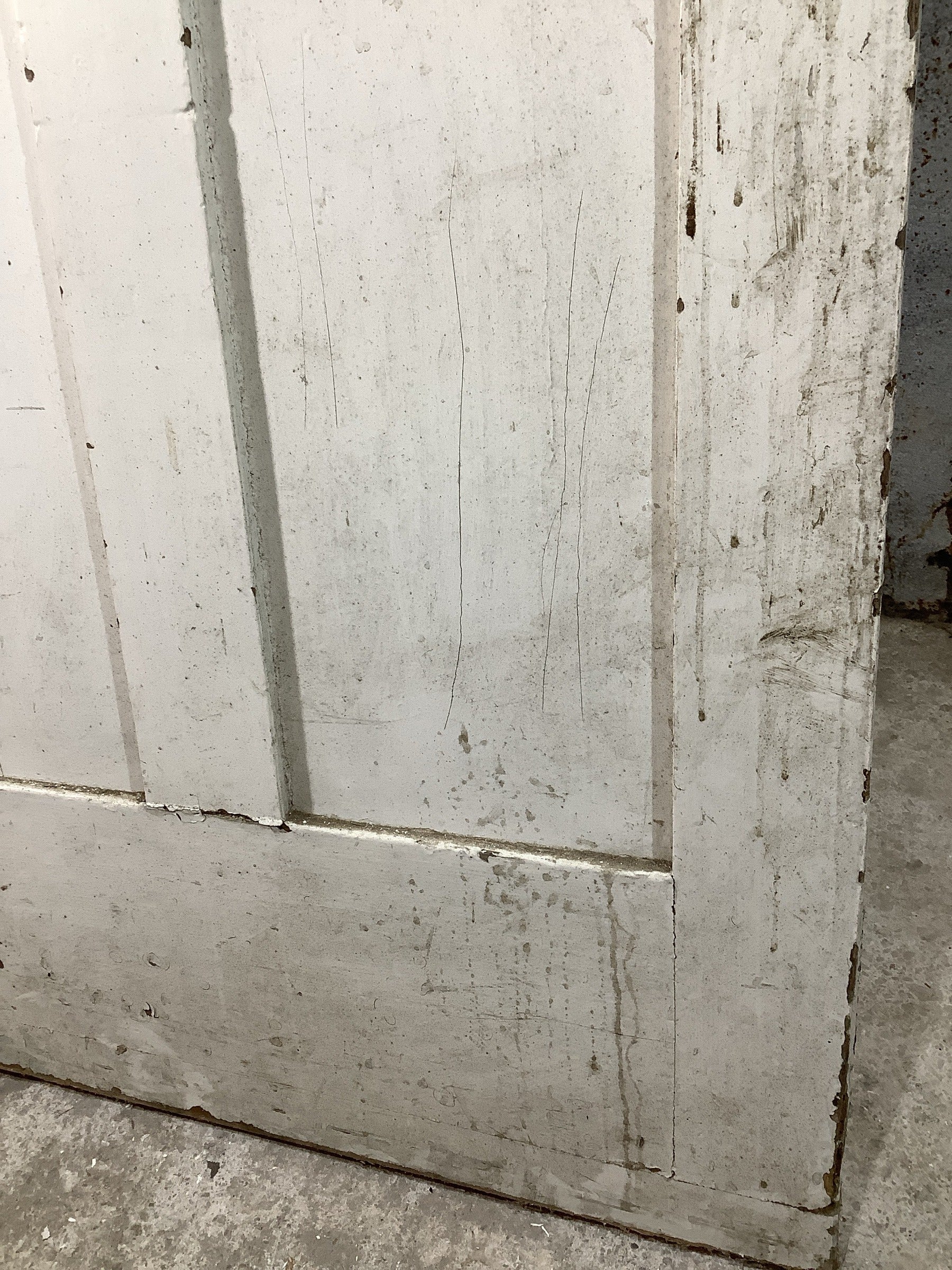 12th Pic Victorian Internal Painted  Pine Reclaimed Door