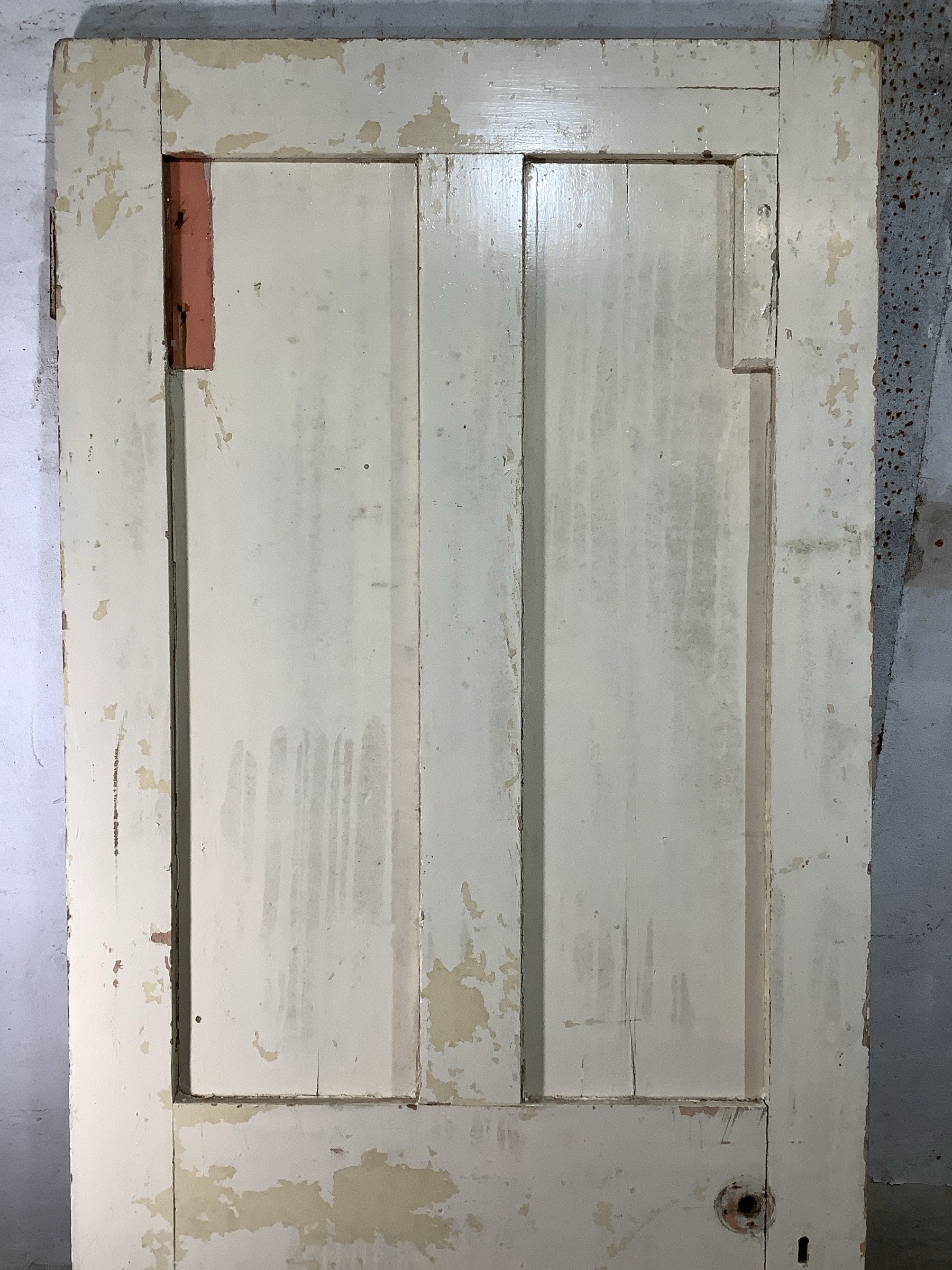 8th Pic Victorian Internal Painted  Pine Reclaimed Door