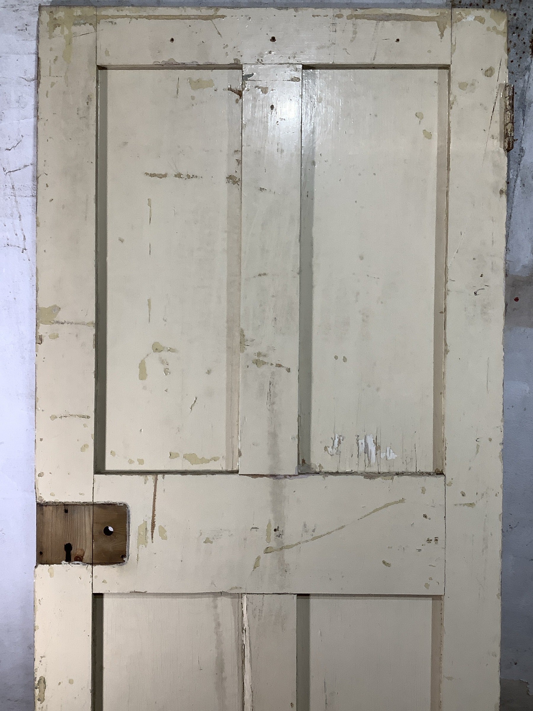 8th Pic Old Internal Painted  Pine Reclaimed Door