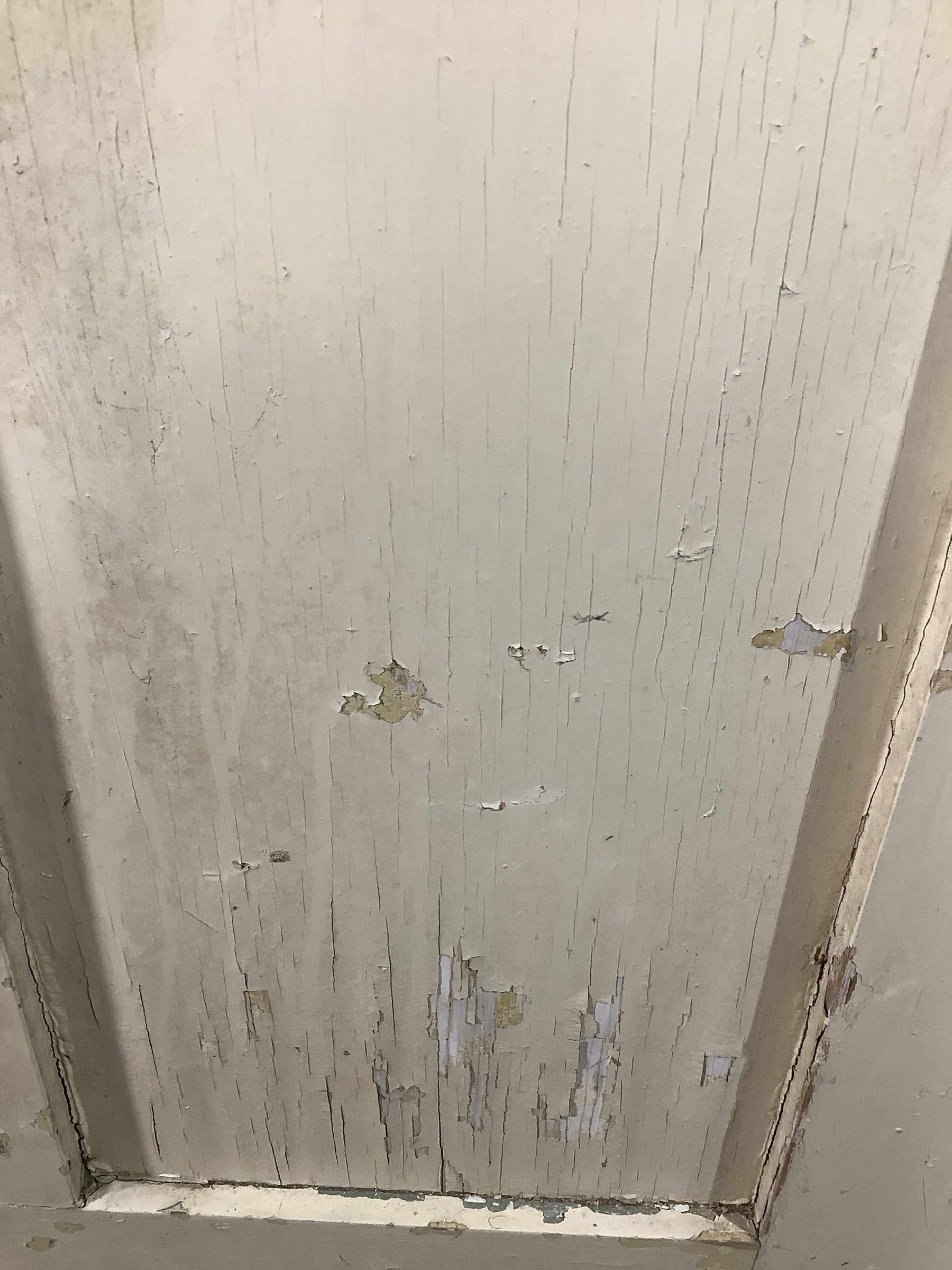 10th Pic Old Internal Painted  Pine Reclaimed Door