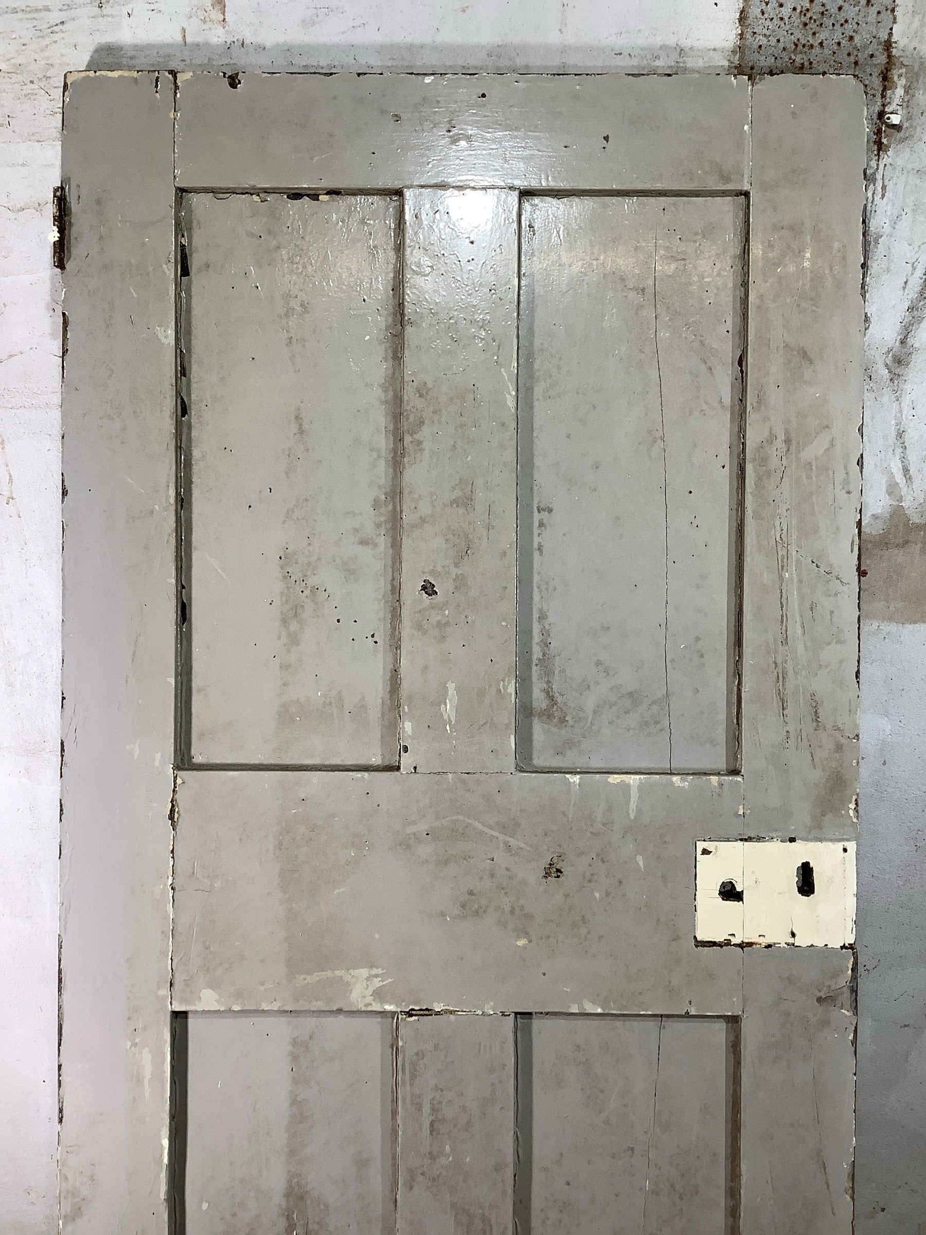 2nd Pic Old Internal Painted  Pine Reclaimed Door