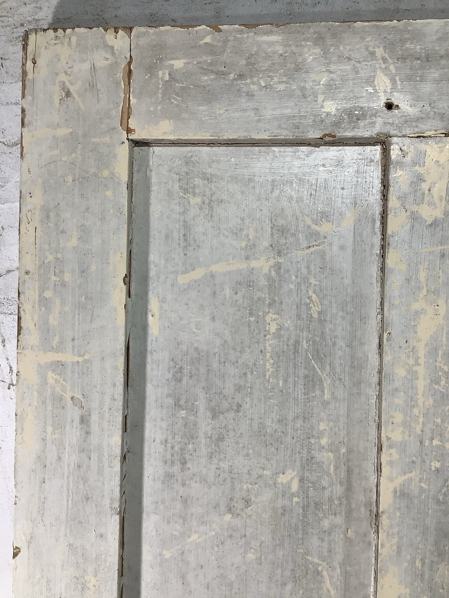 11th Pic Old Internal Painted  Pine Reclaimed Door