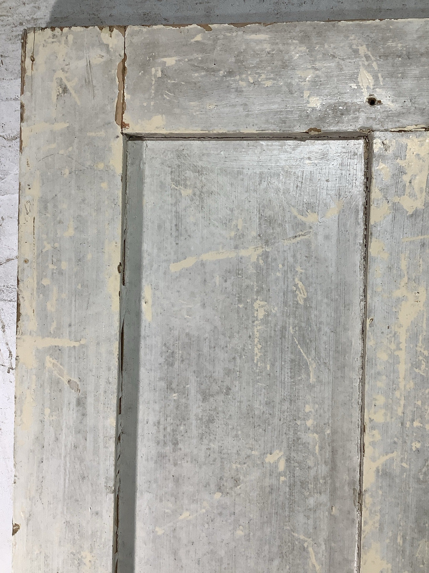 11th Pic Old Internal Painted  Pine Reclaimed Door