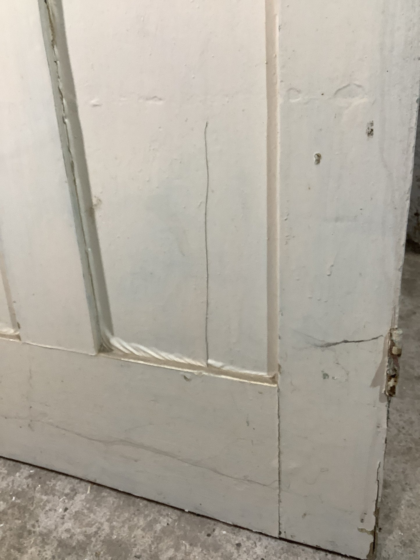 6th Pic Victorian Internal Painted  Pine Reclaimed Door
