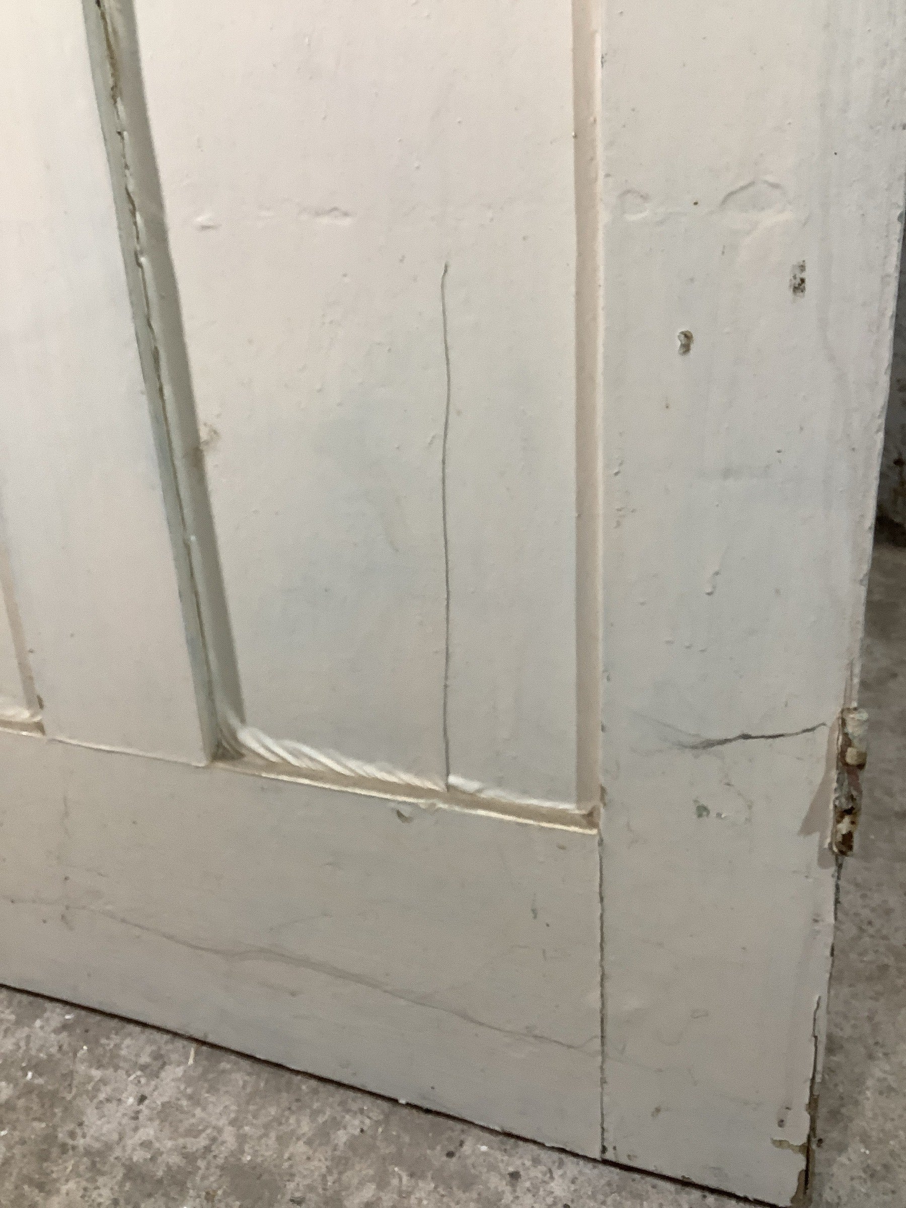 6th Pic Victorian Internal Painted  Pine Reclaimed Door