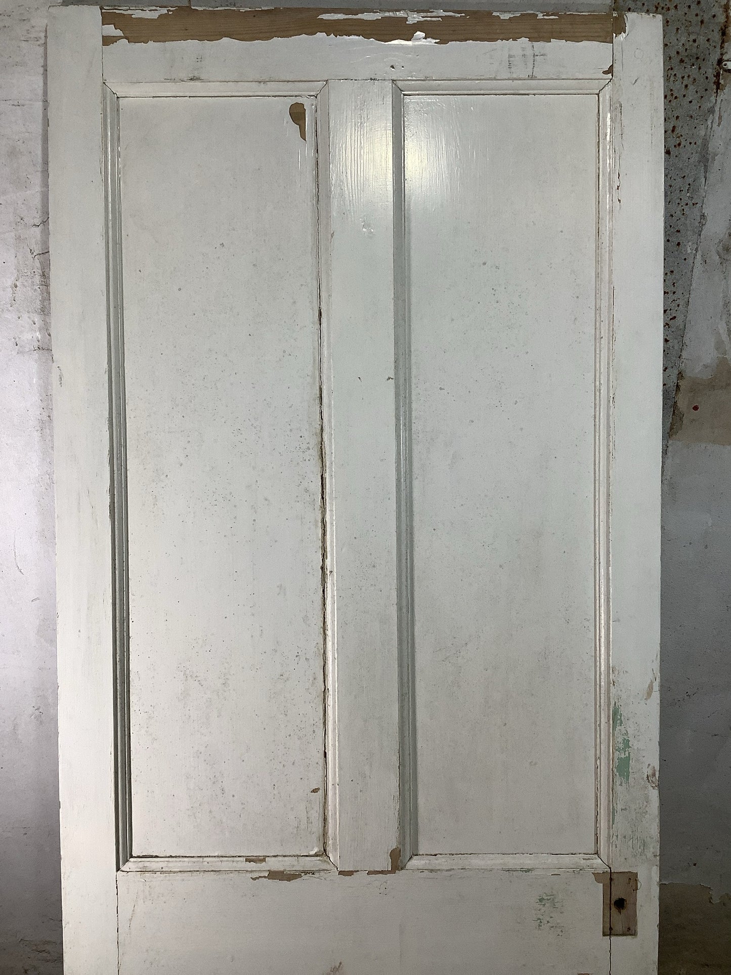 8th Pic Georgian Internal Painted  Pine Reclaimed Door