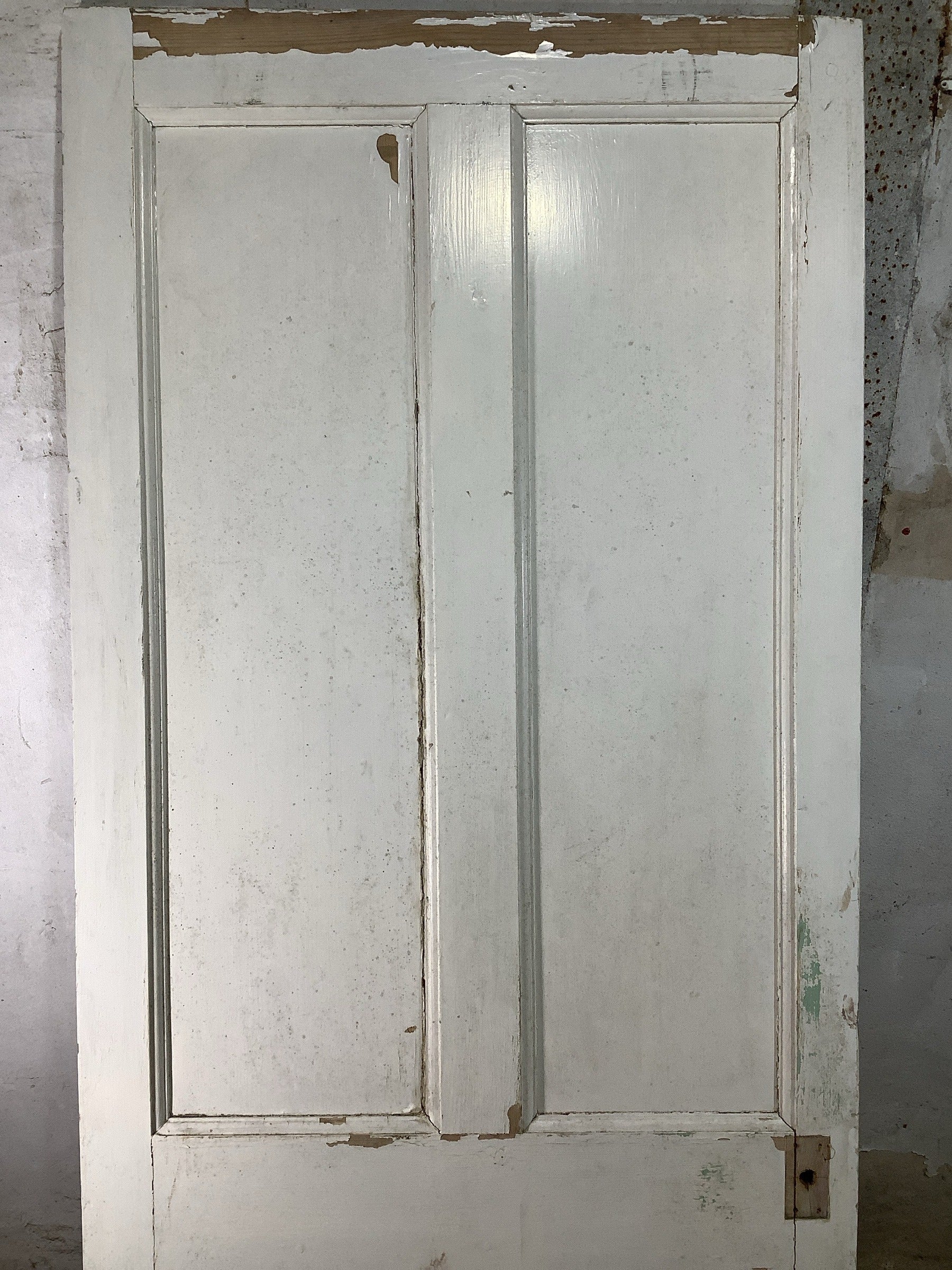 8th Pic Georgian Internal Painted  Pine Reclaimed Door