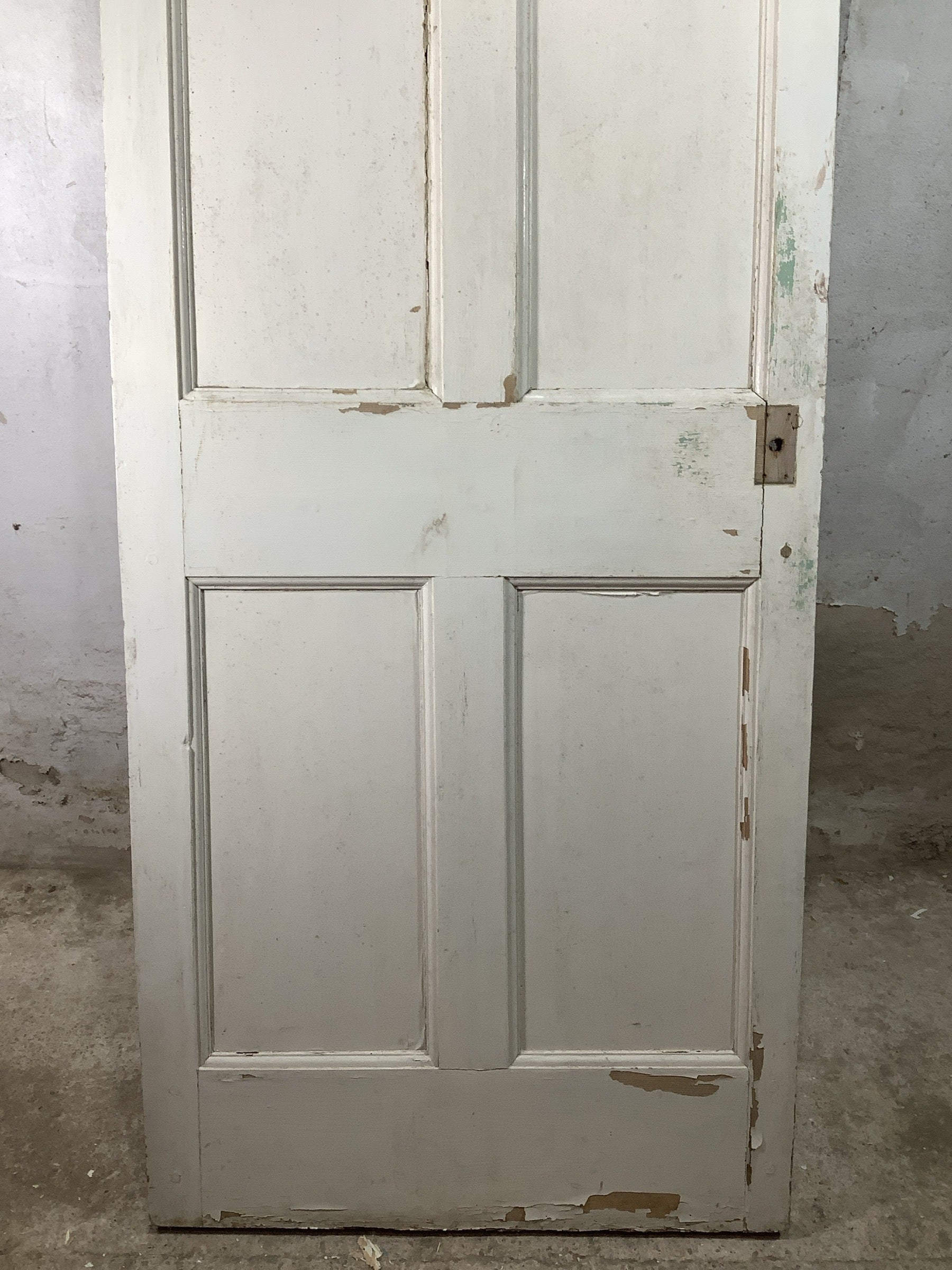9th Pic Georgian Internal Painted  Pine Reclaimed Door