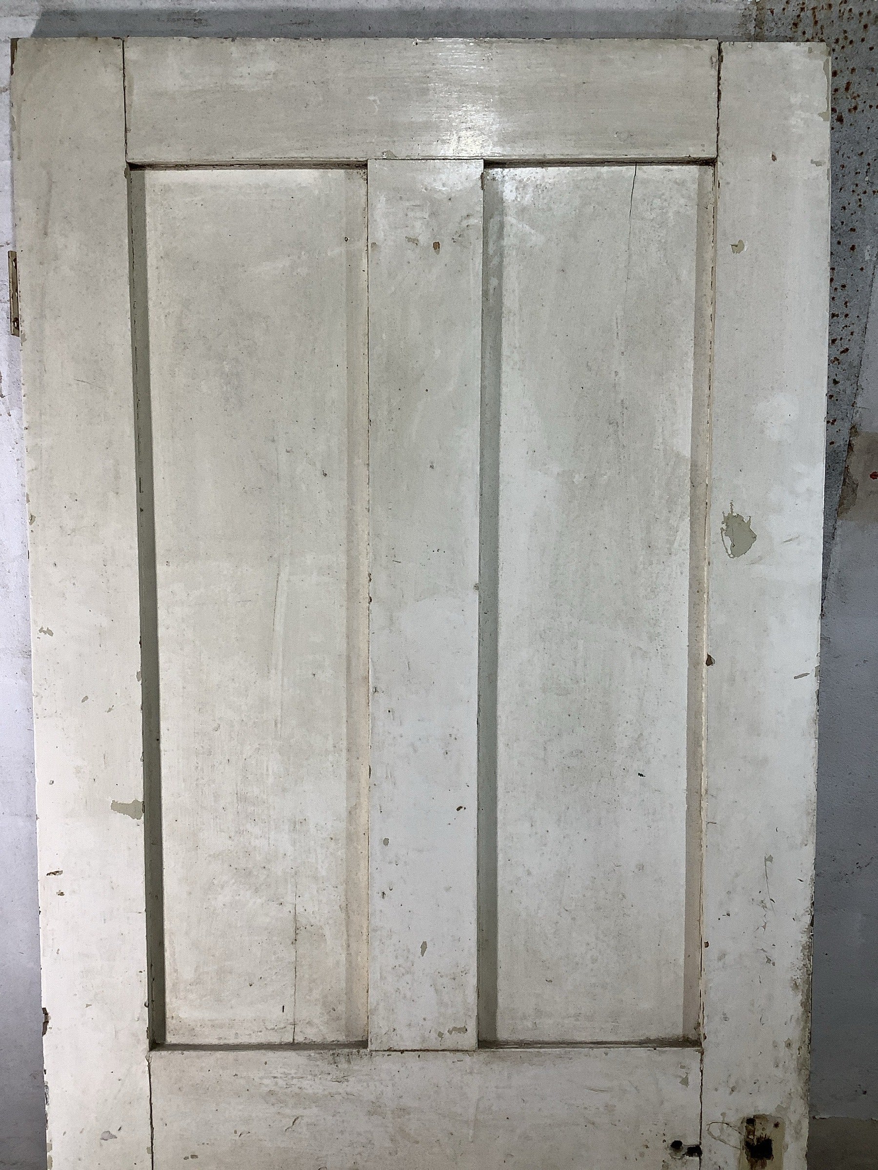 2nd Pic Victorian Internal Painted  Pine Reclaimed Door
