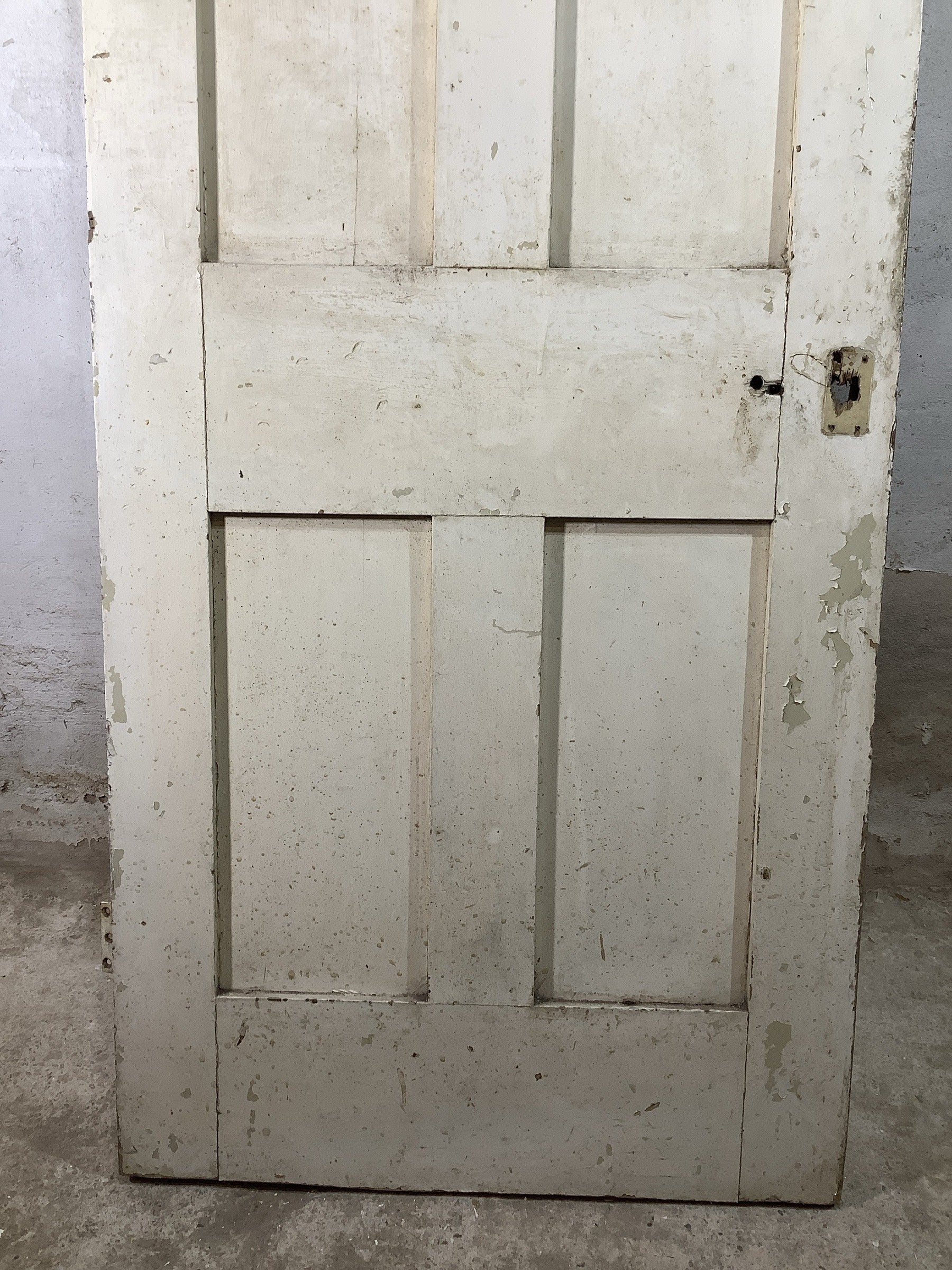 3rd Pic Victorian Internal Painted  Pine Reclaimed Door
