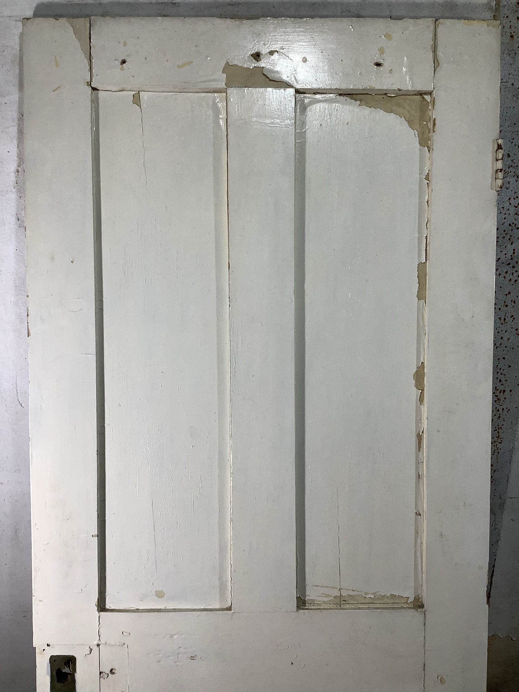 8th Pic Victorian Internal Painted  Pine Reclaimed Door