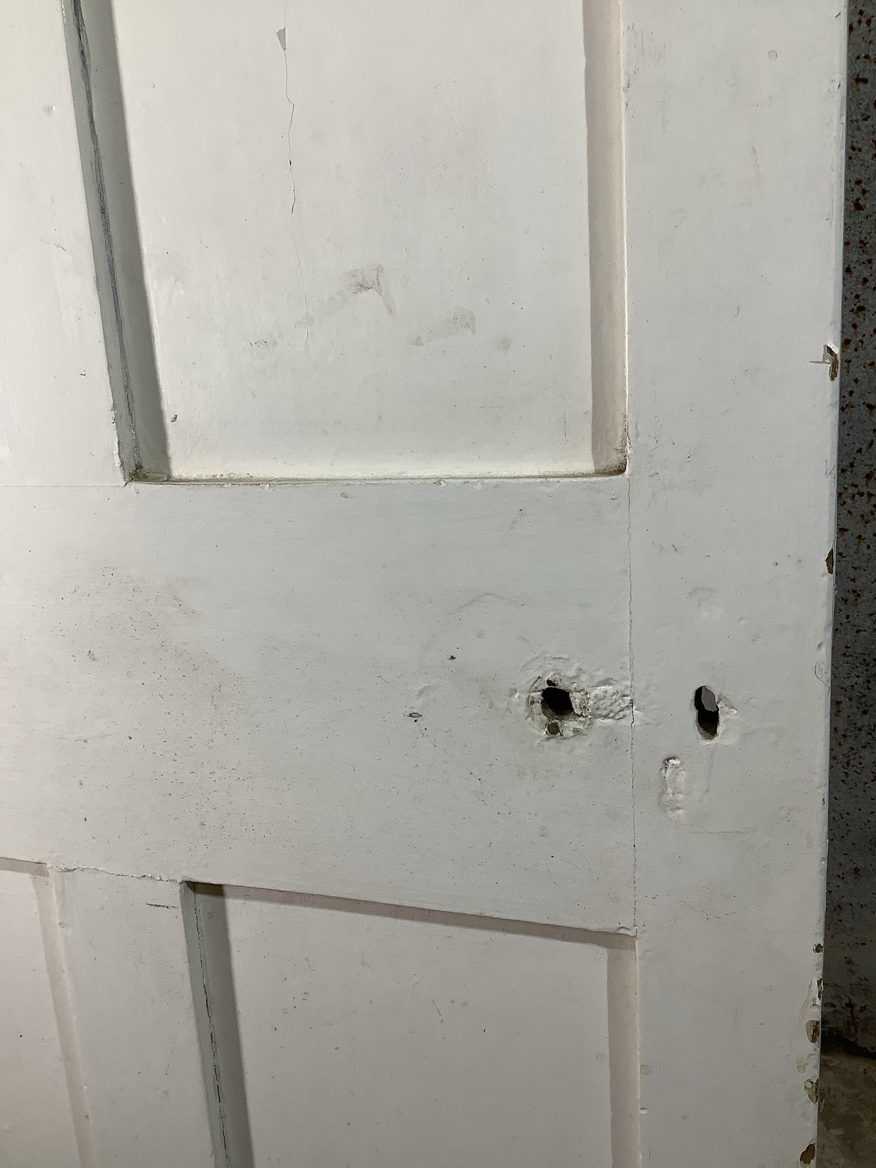 10th Pic Victorian Internal Painted  Pine Reclaimed Door