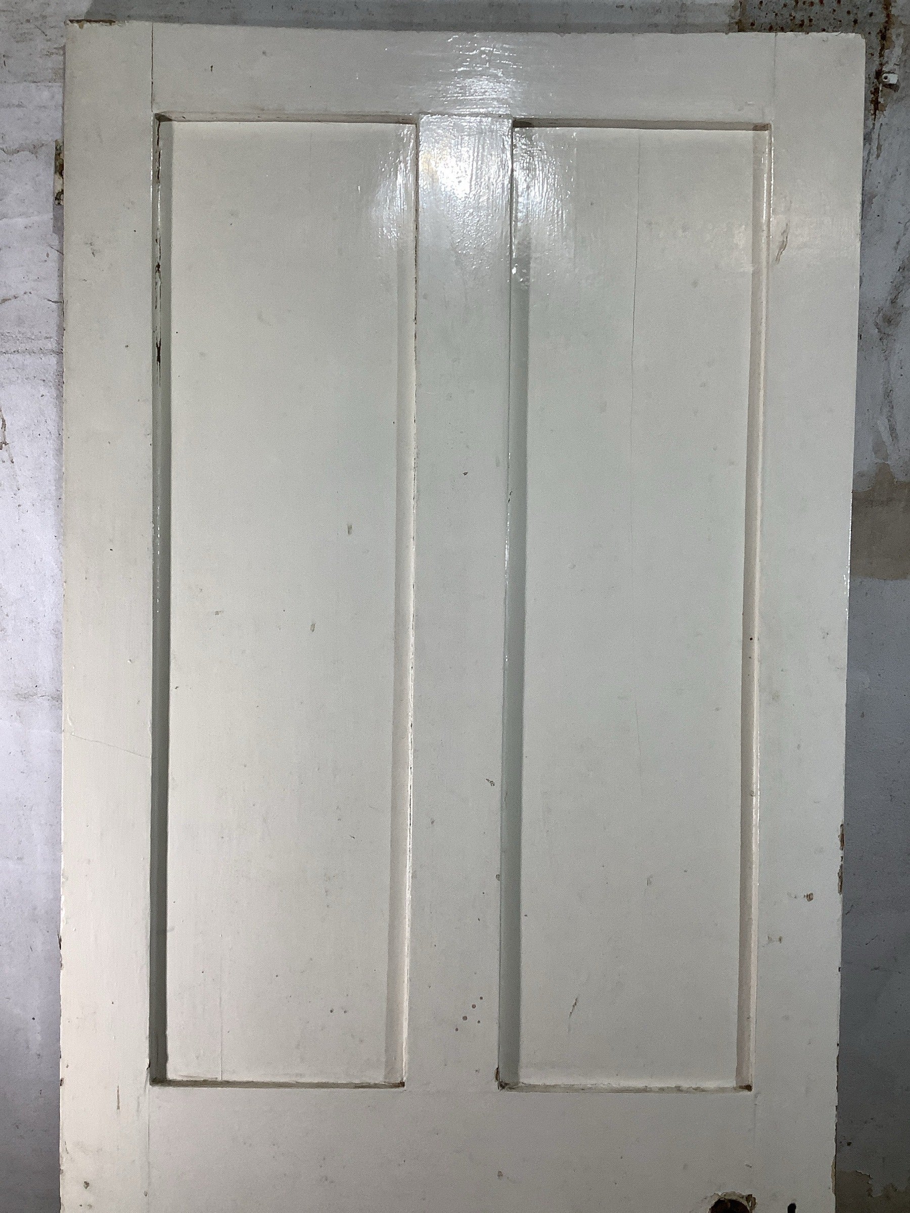 2nd Pic Victorian Internal Painted  Pine Reclaimed Door