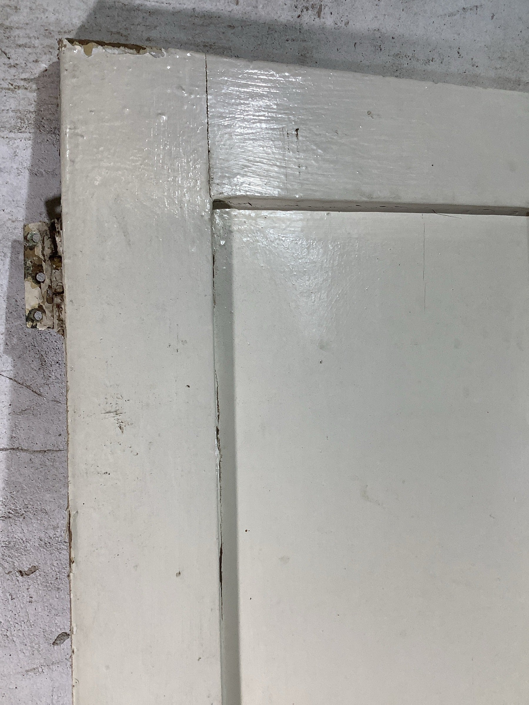 5th Pic Victorian Internal Painted  Pine Reclaimed Door
