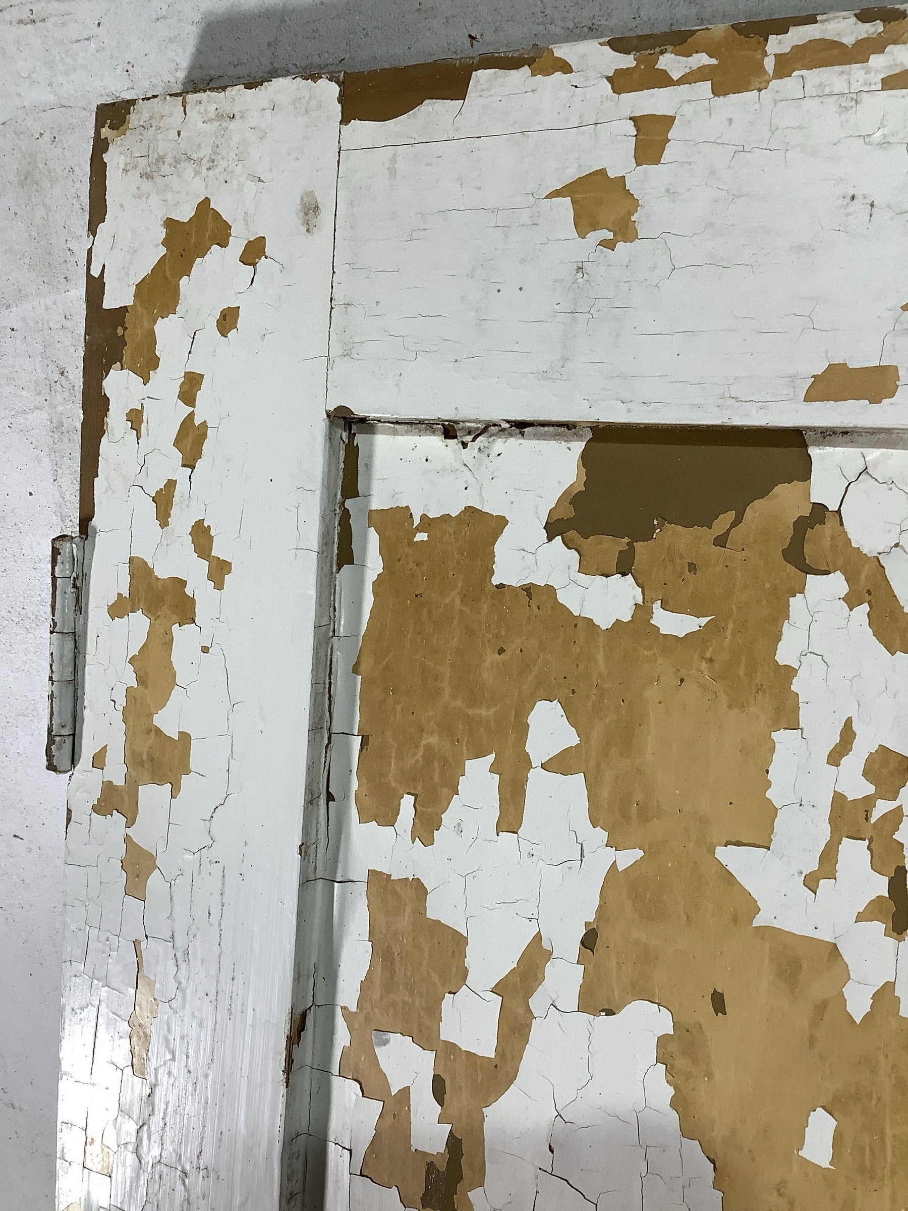 6th Pic Victorian Internal Painted  Pine Reclaimed Door