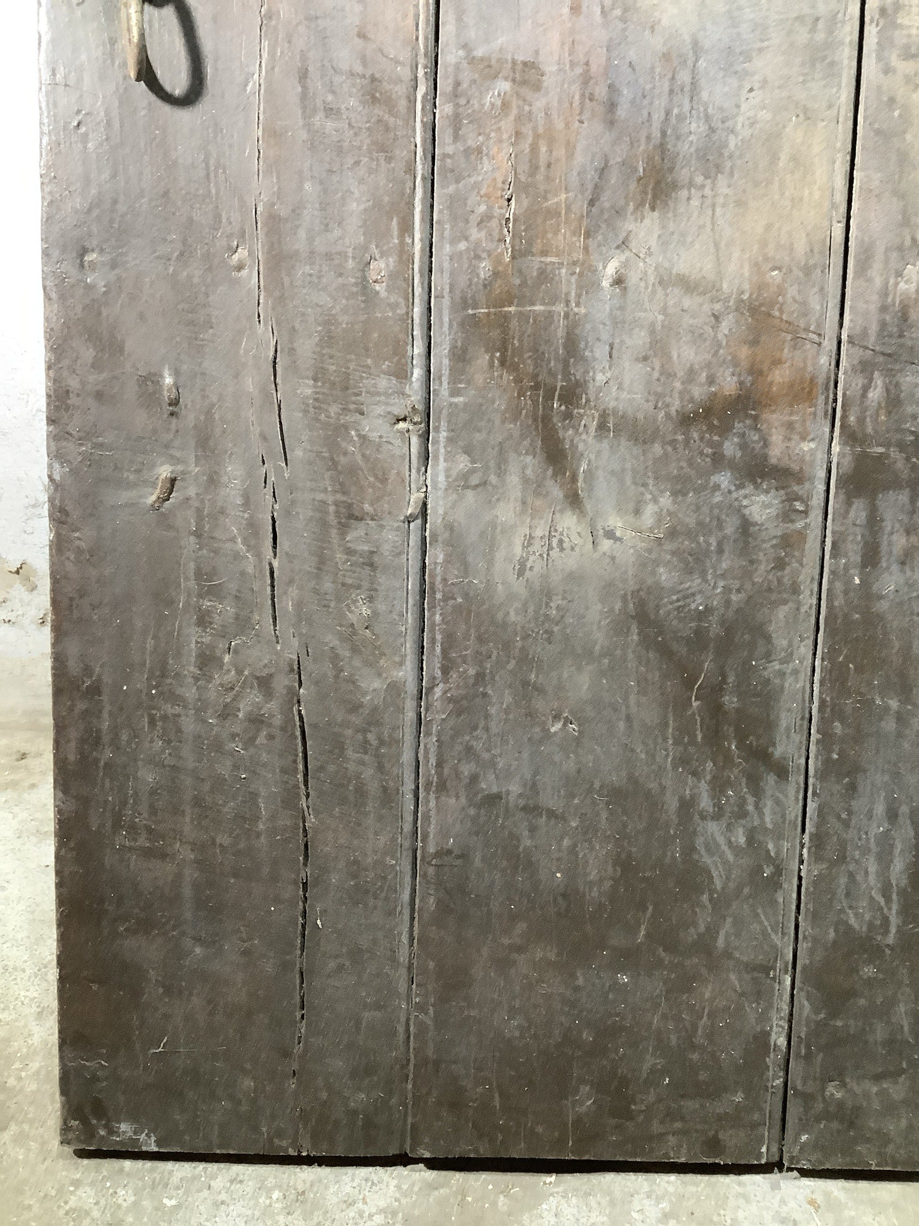 4th Pic Very Old Internal Varnished  Oak Reclaimed Door