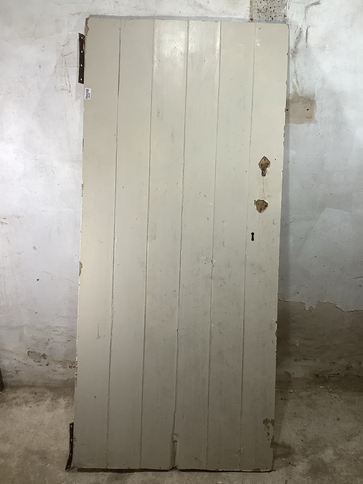 7th Pic Old Internal Painted  Pine Reclaimed Door