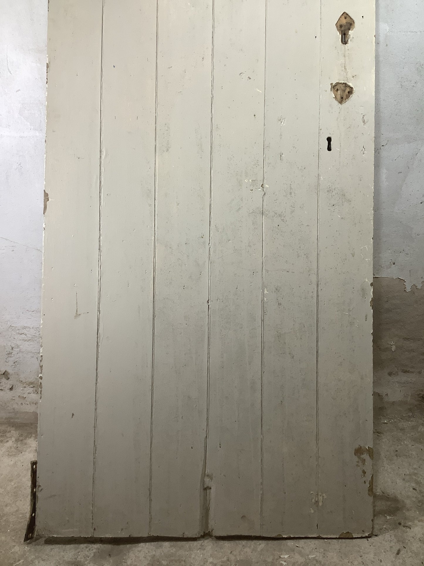 9th Pic Old Internal Painted  Pine Reclaimed Door