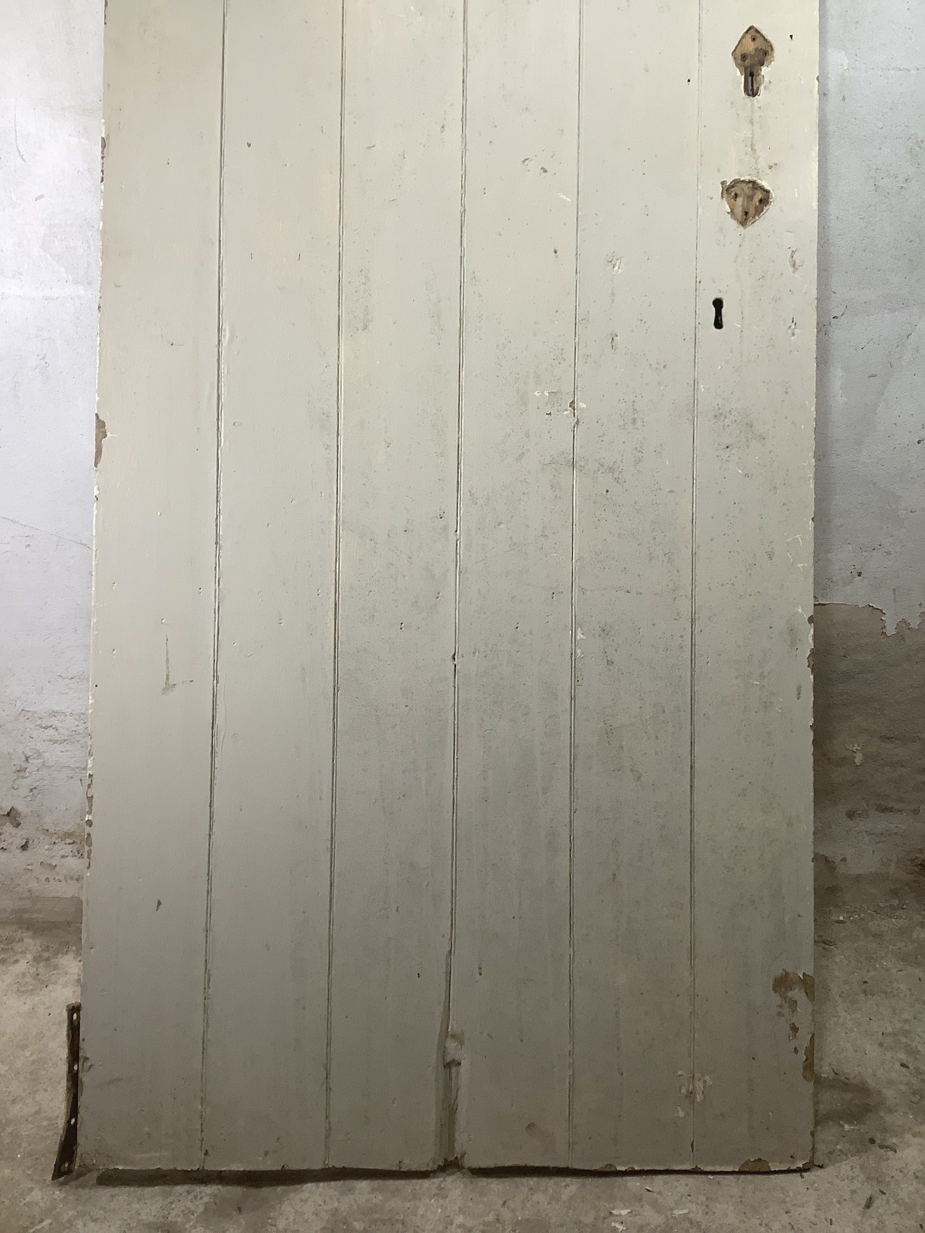 9th Pic Old Internal Painted  Pine Reclaimed Door