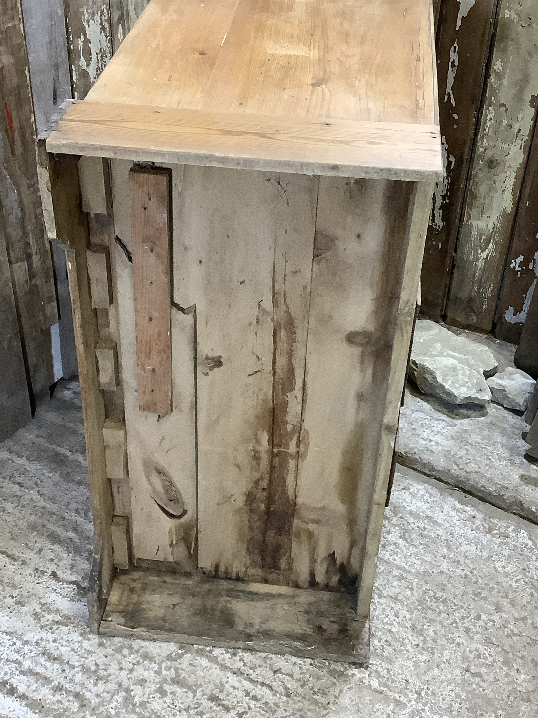 Old repair underneath