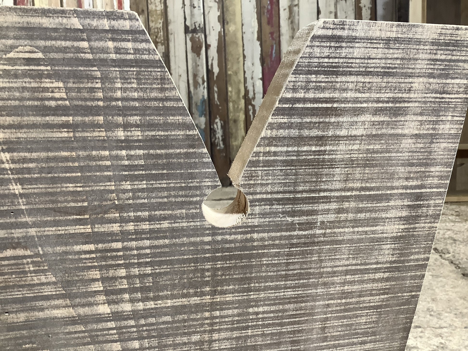 Nicely finished legs